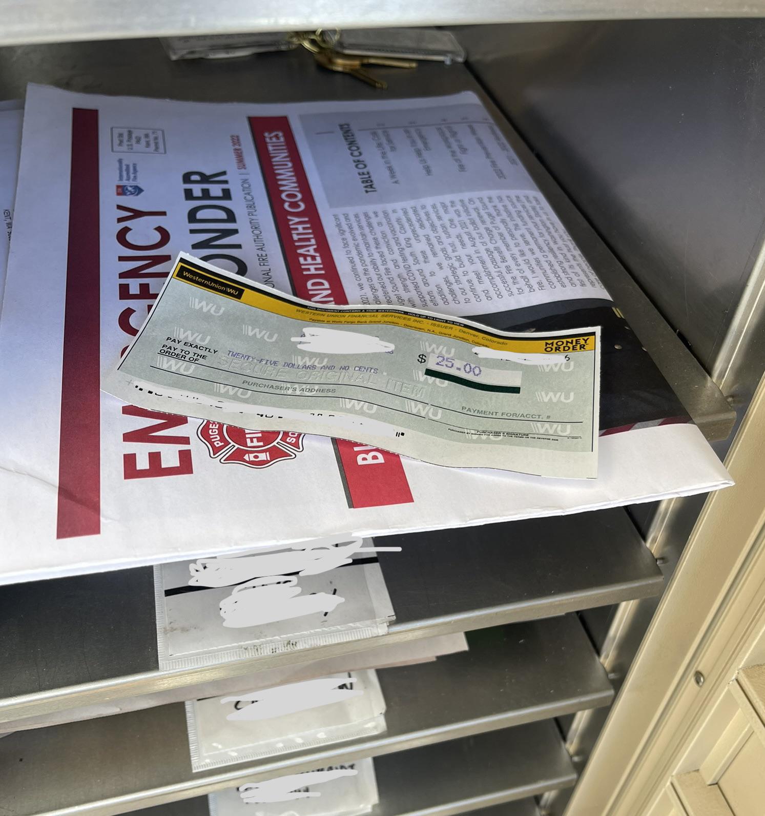 Not today postal inspector r/USPS