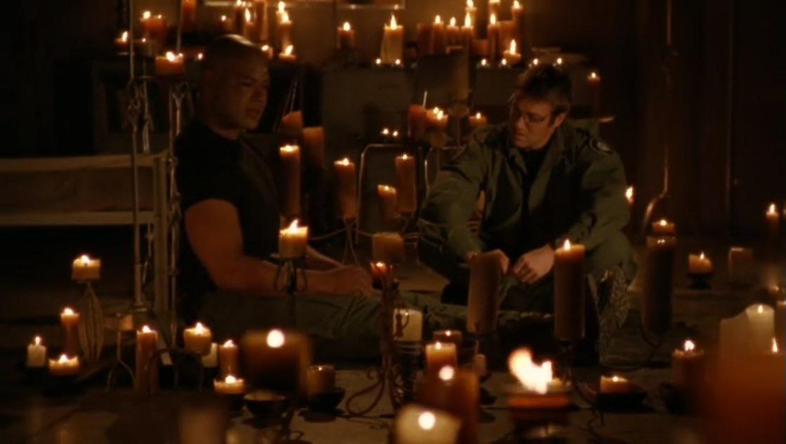 Thank god SGC is made of like pure concrete cause all these candles