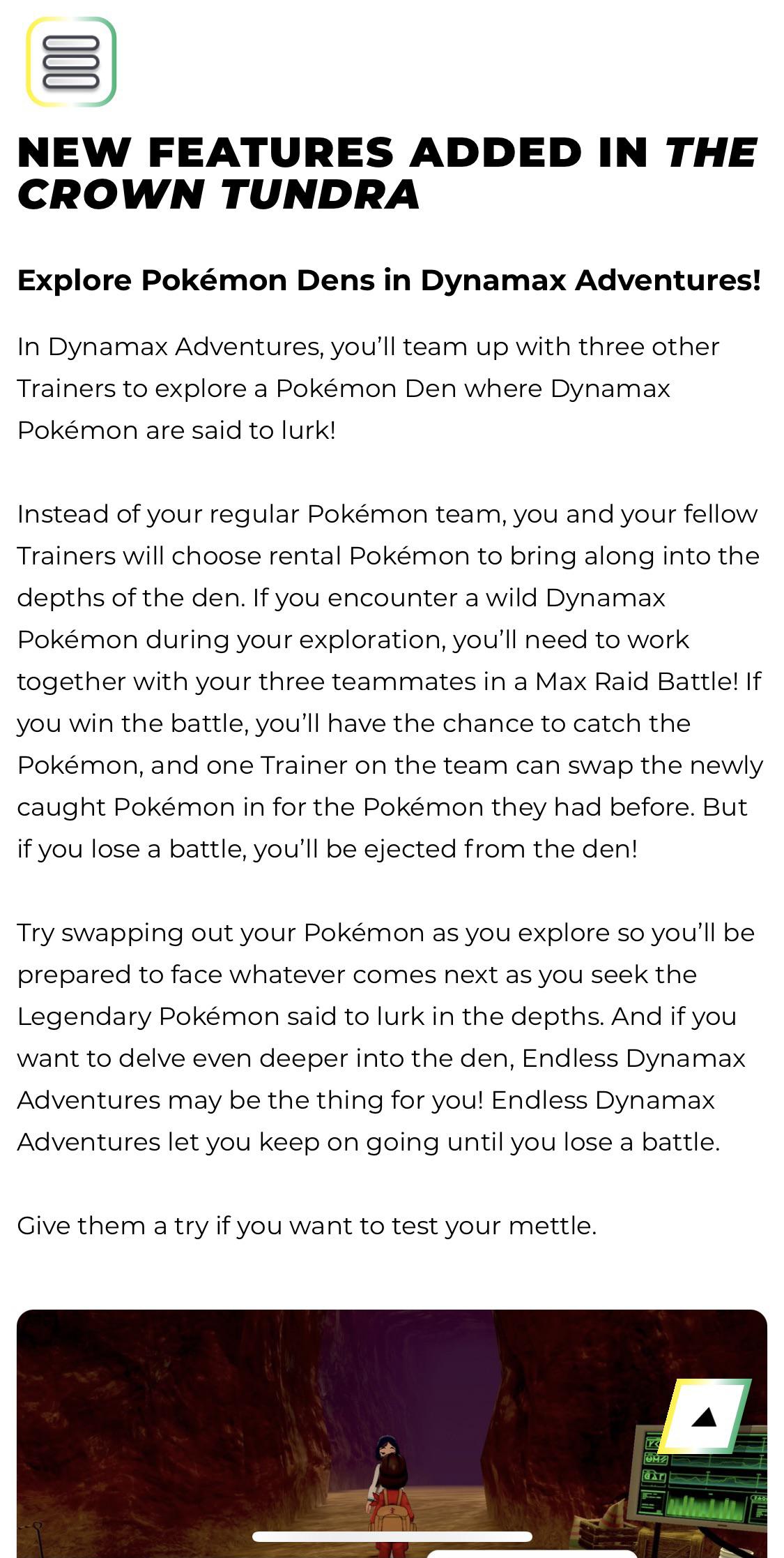 I really like the idea that we will use rental Pokémon for Dynamax