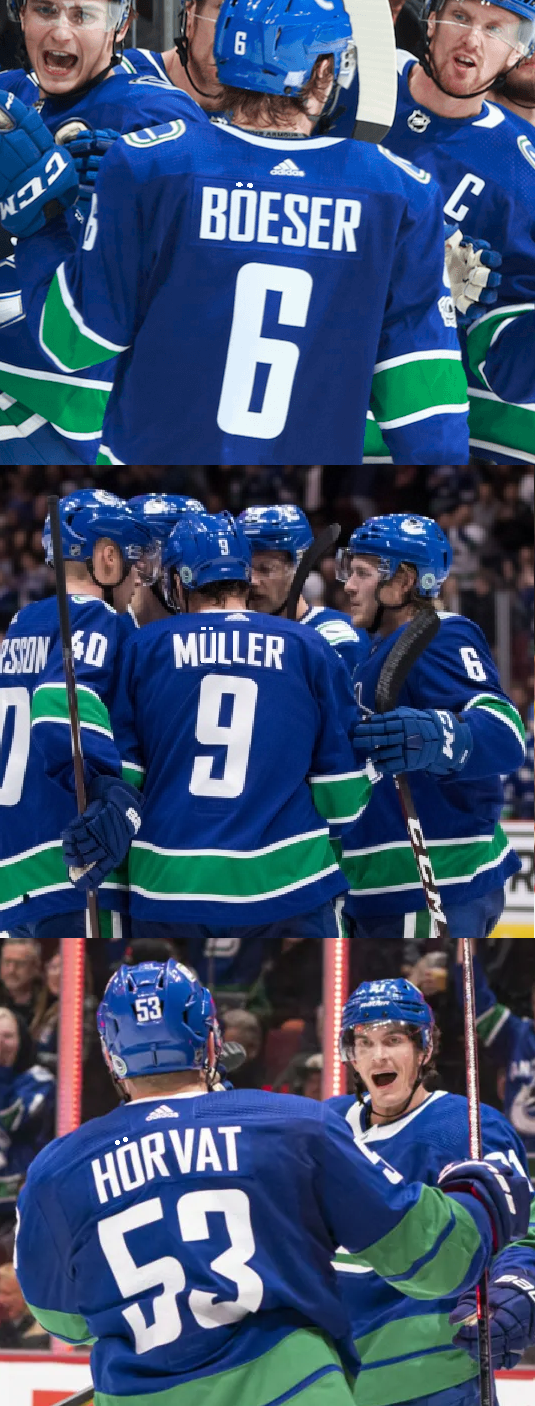 Canucks equipment manager working overtime after the Leafs series r