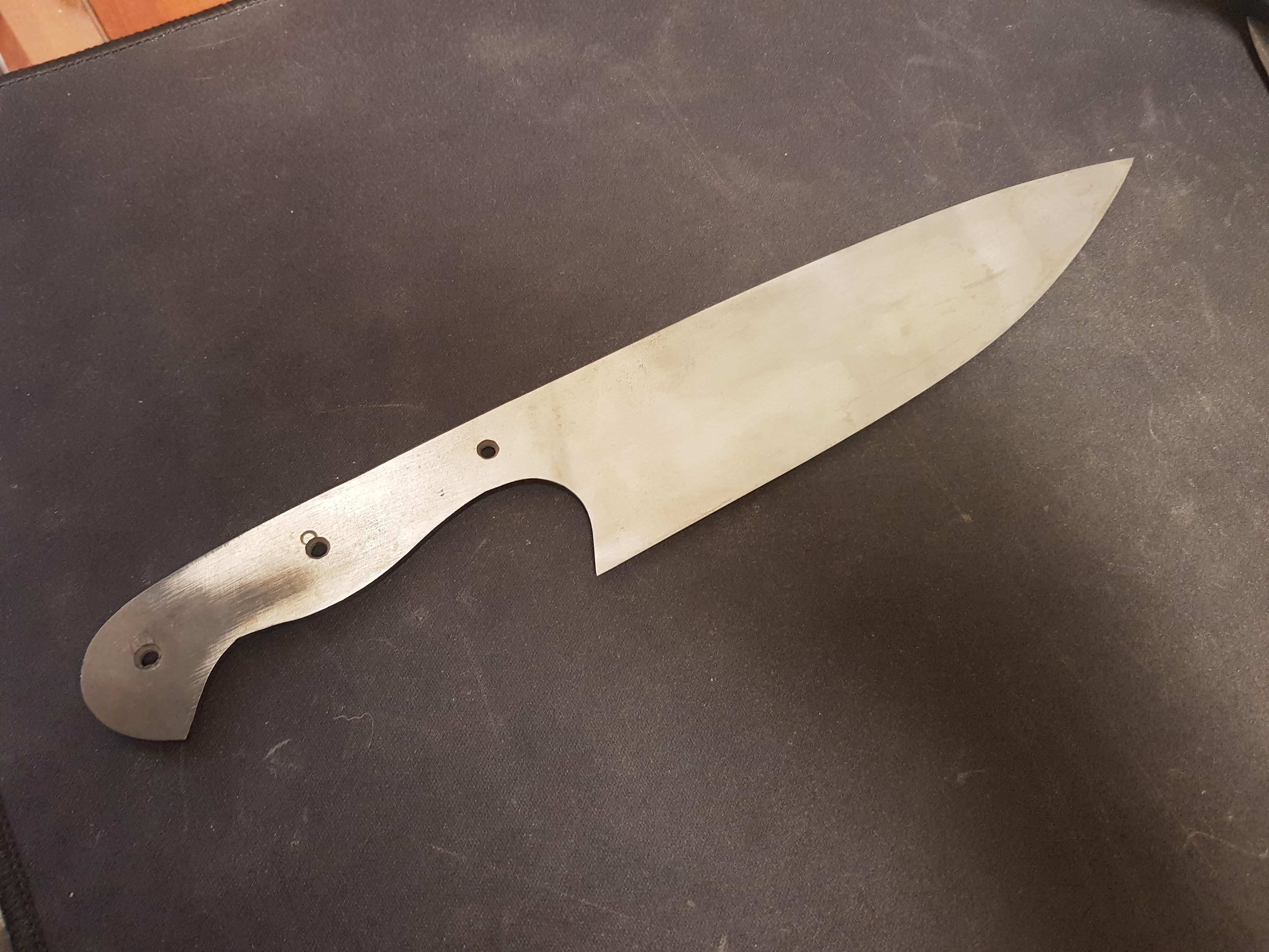 Chef knife design r/knifemaking