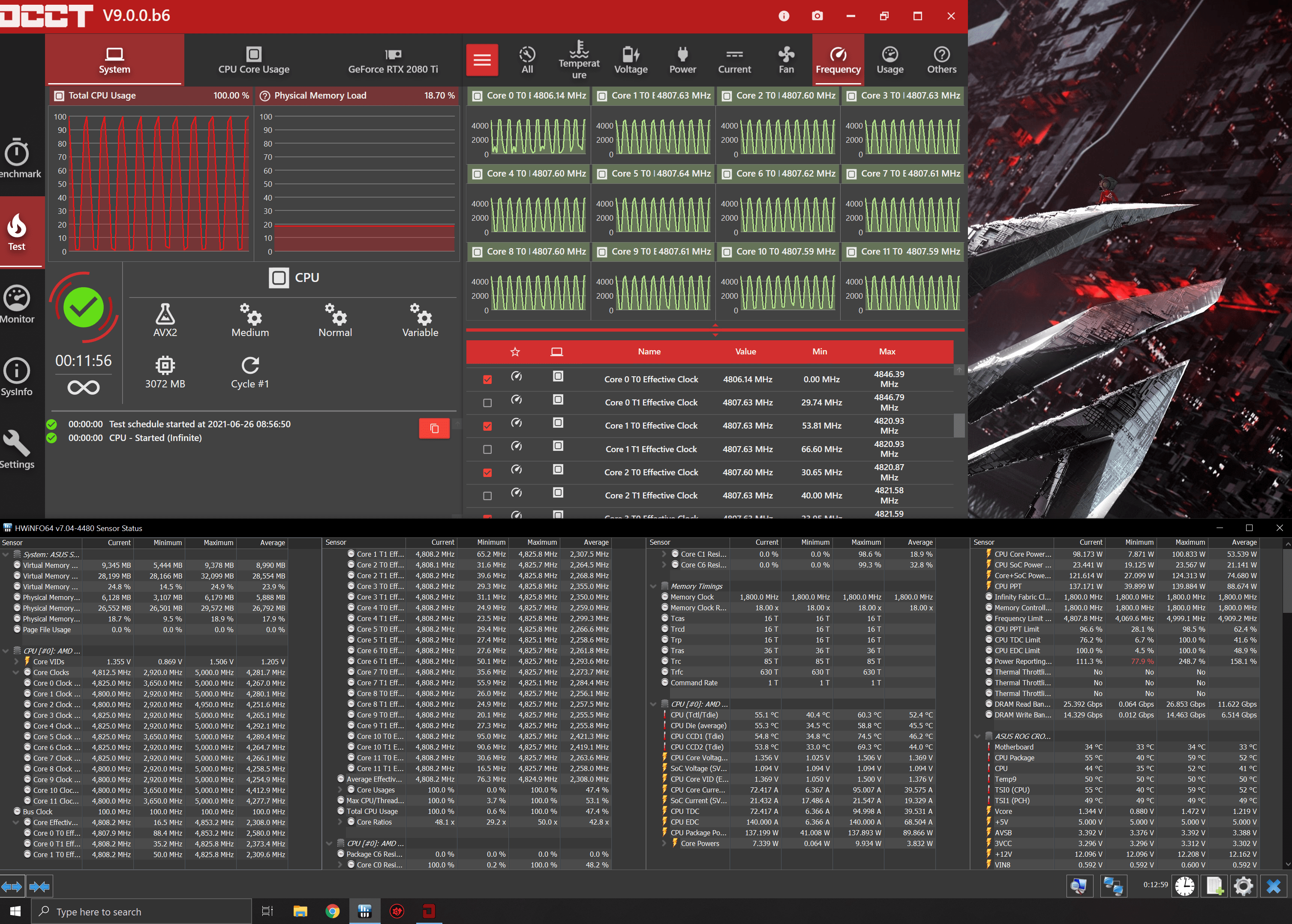 max effective clocks? i'm at 30 all core on curve optimizer. any