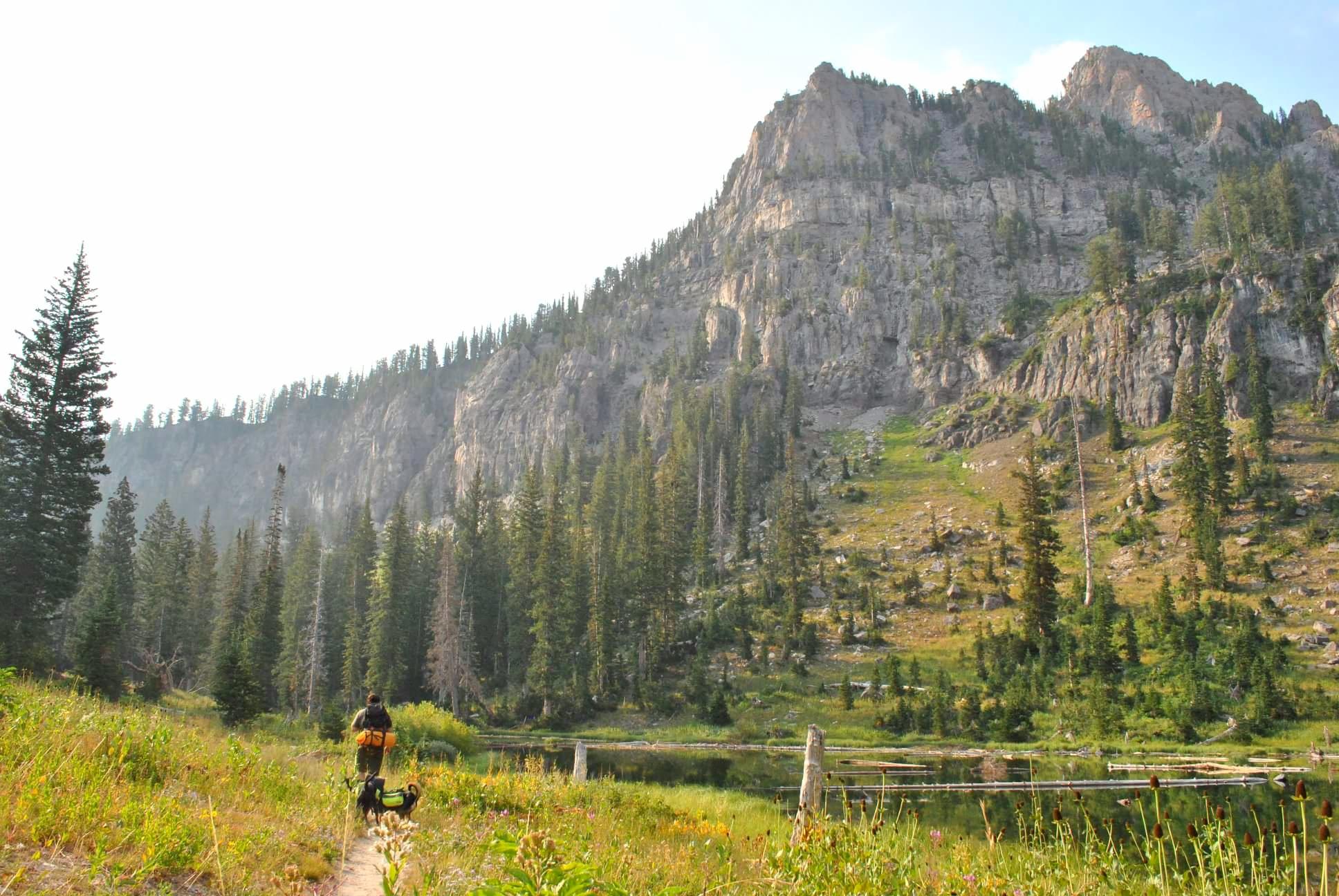 A lovely hike to White Pine Lake near Logan, UT WildernessBackpacking
