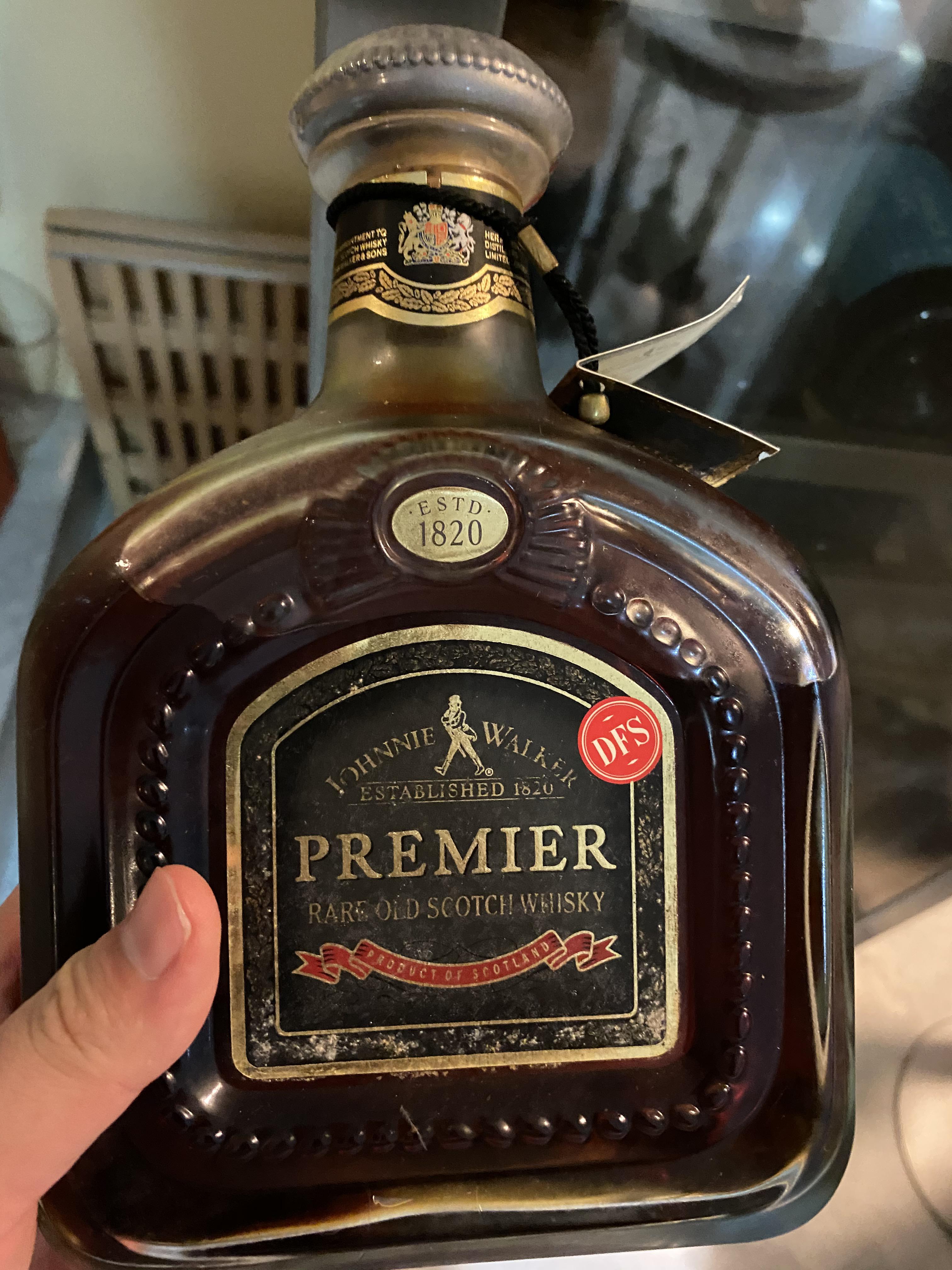 Finally cracked it open Johnnie Walker Premier Rare Old r/Scotch