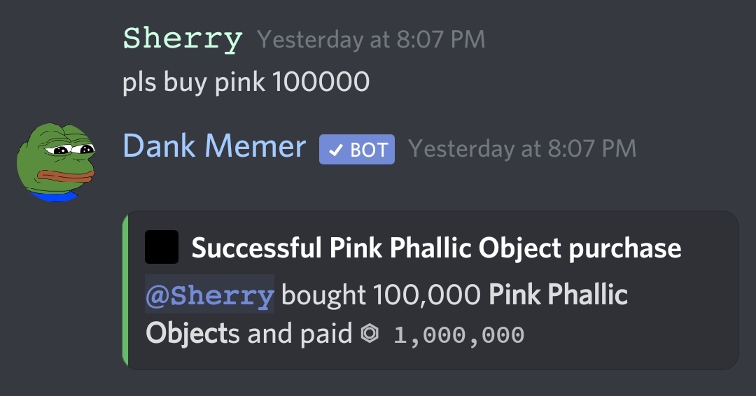 If only I could buy more than 100,000 r/dankmemer