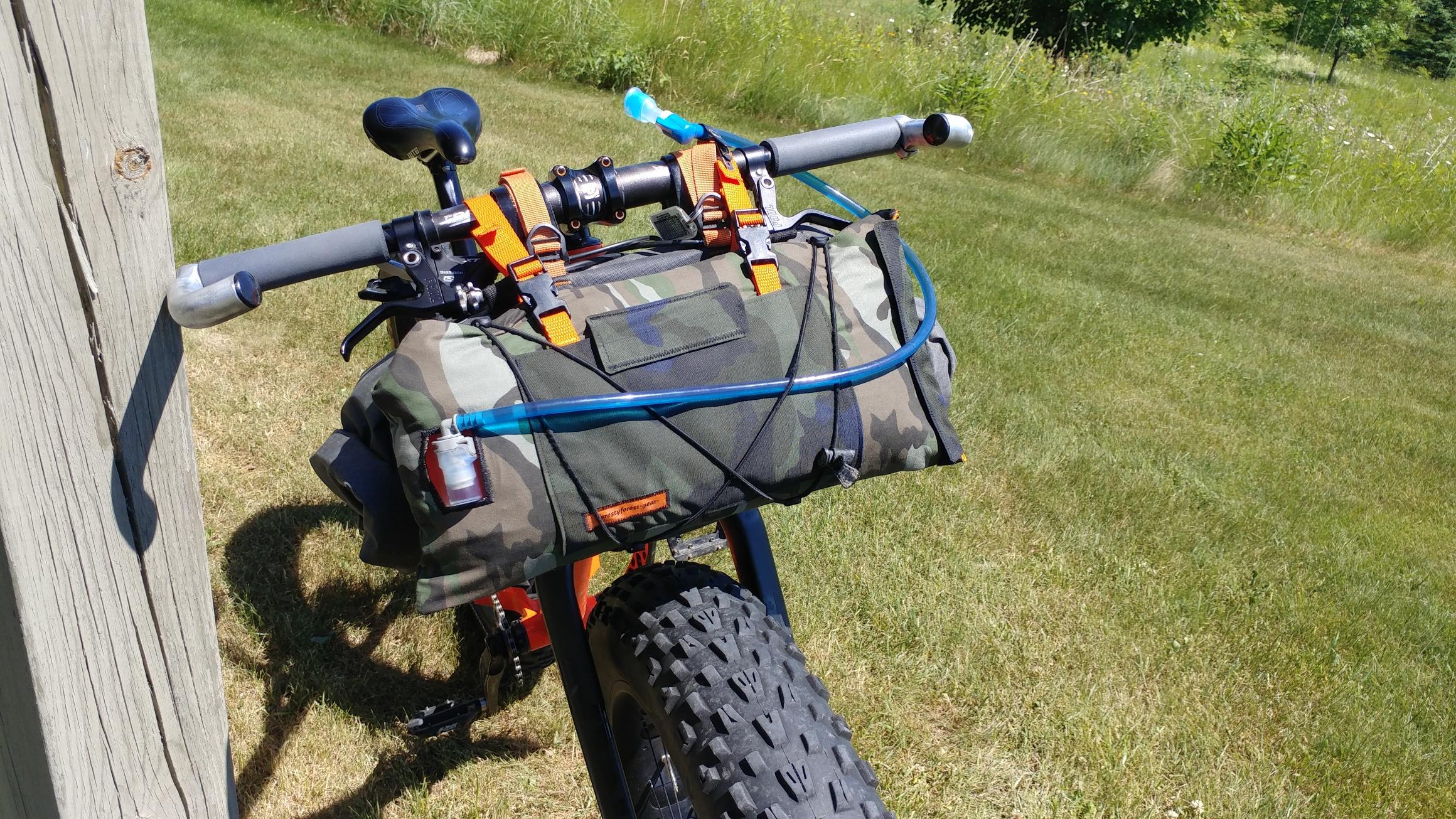 Insulated 3L water pouch for Bikepacking in the desert. r/myog