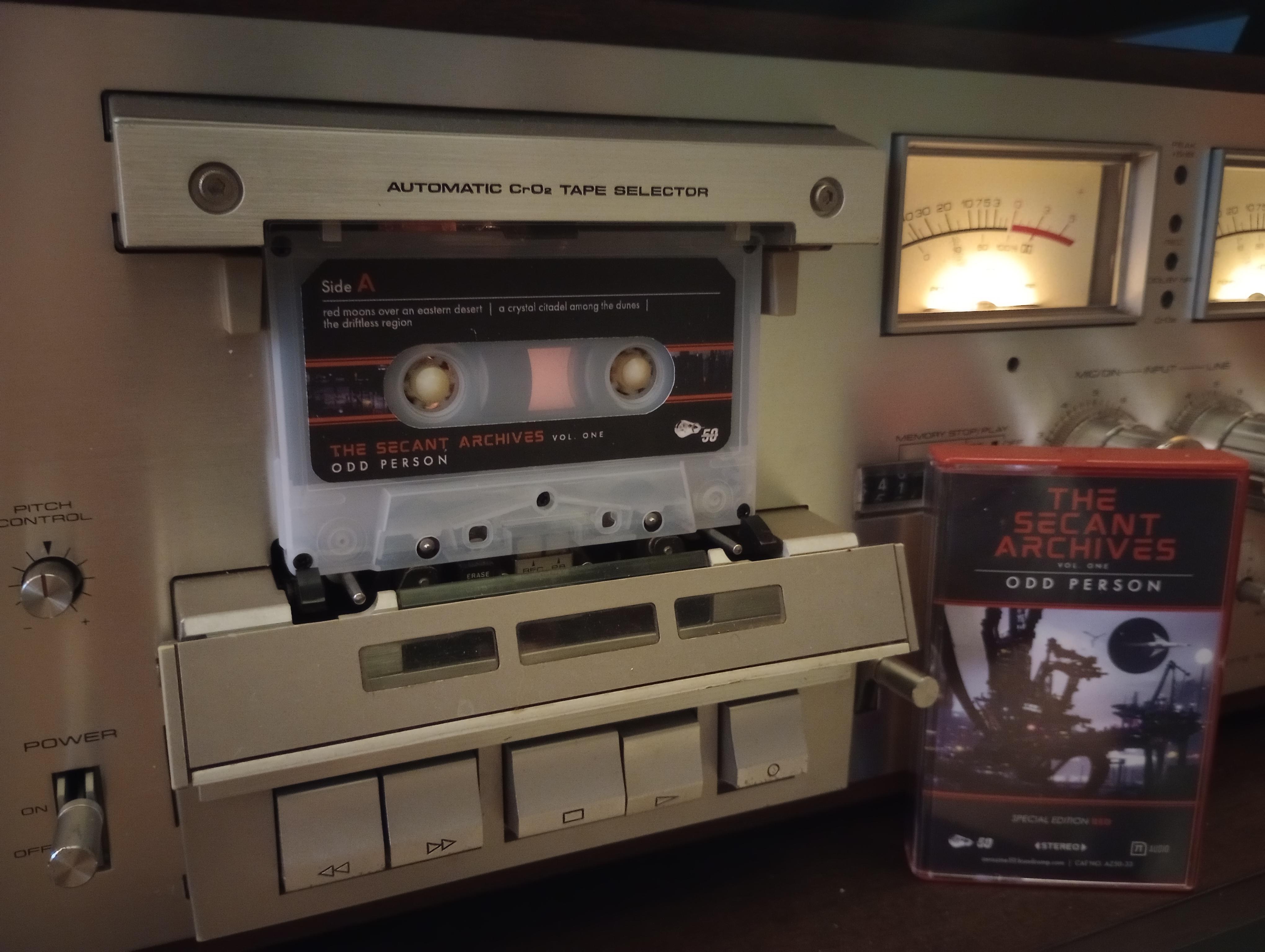 Got into cassettes to discover new music, been having fun with random