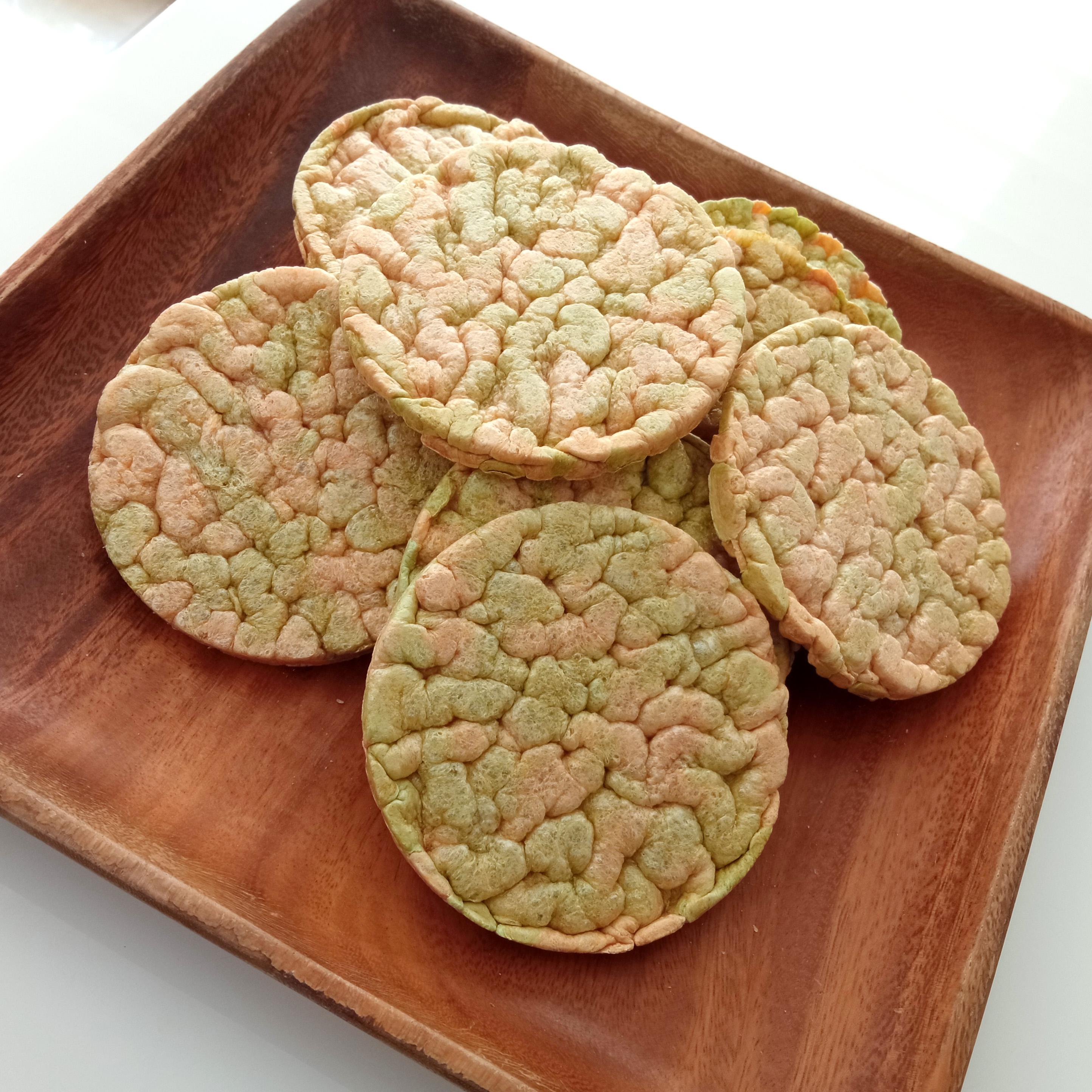 puffed pea cakes proteins 21 r/veganfitness