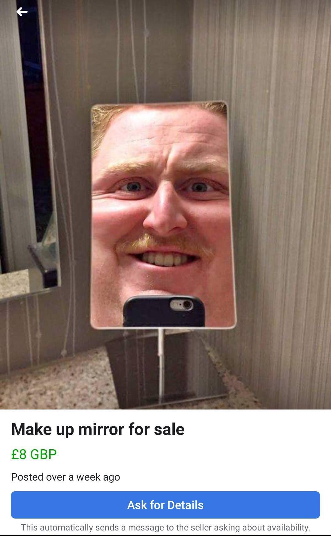 makeup mirror makes this dude look like Liquor r/renandstimpy