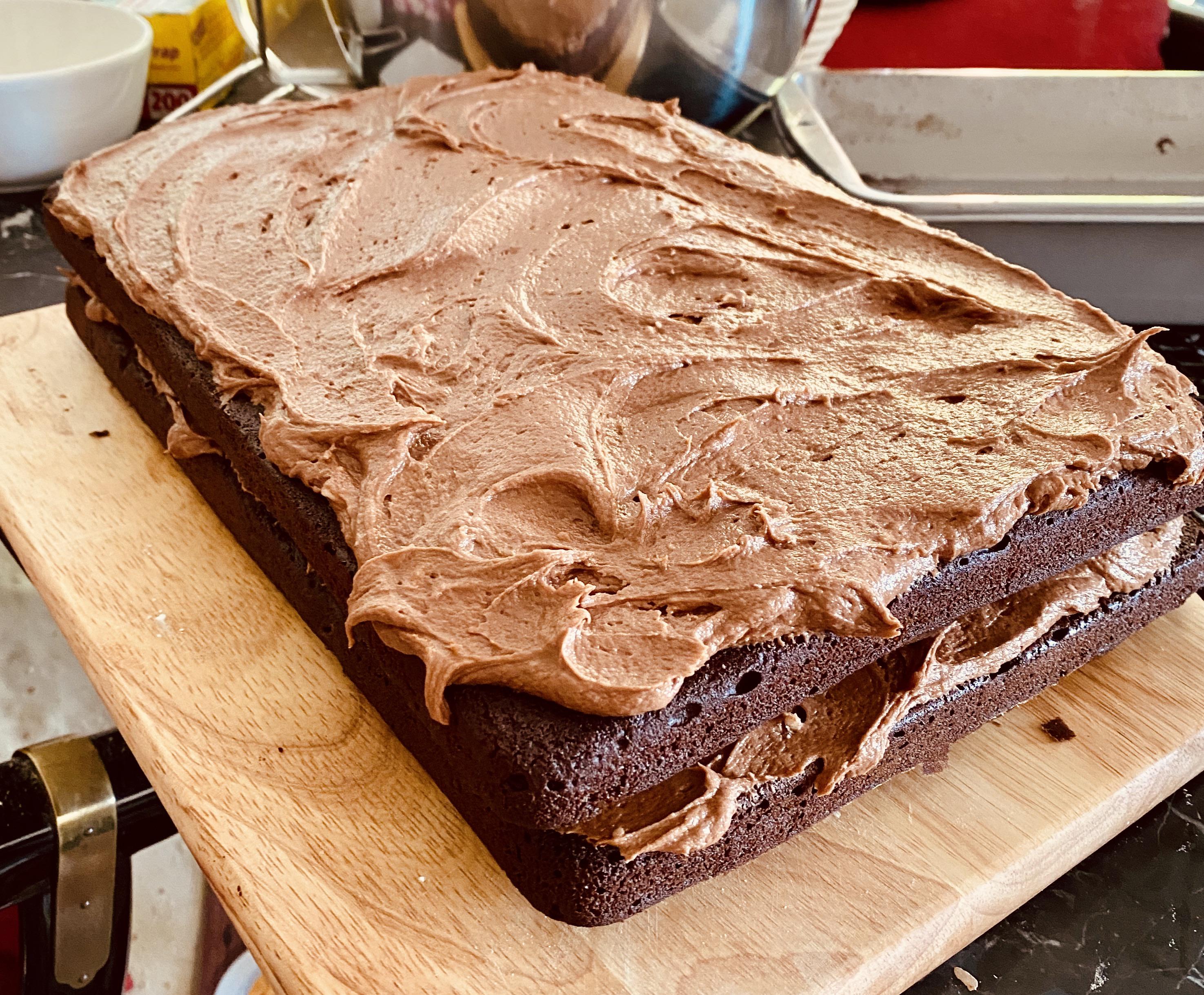 Ruth Reichl‘S Giant Chocolate Cake r/Baking