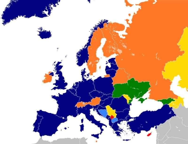 Probably the last month this map will be correct (NATO