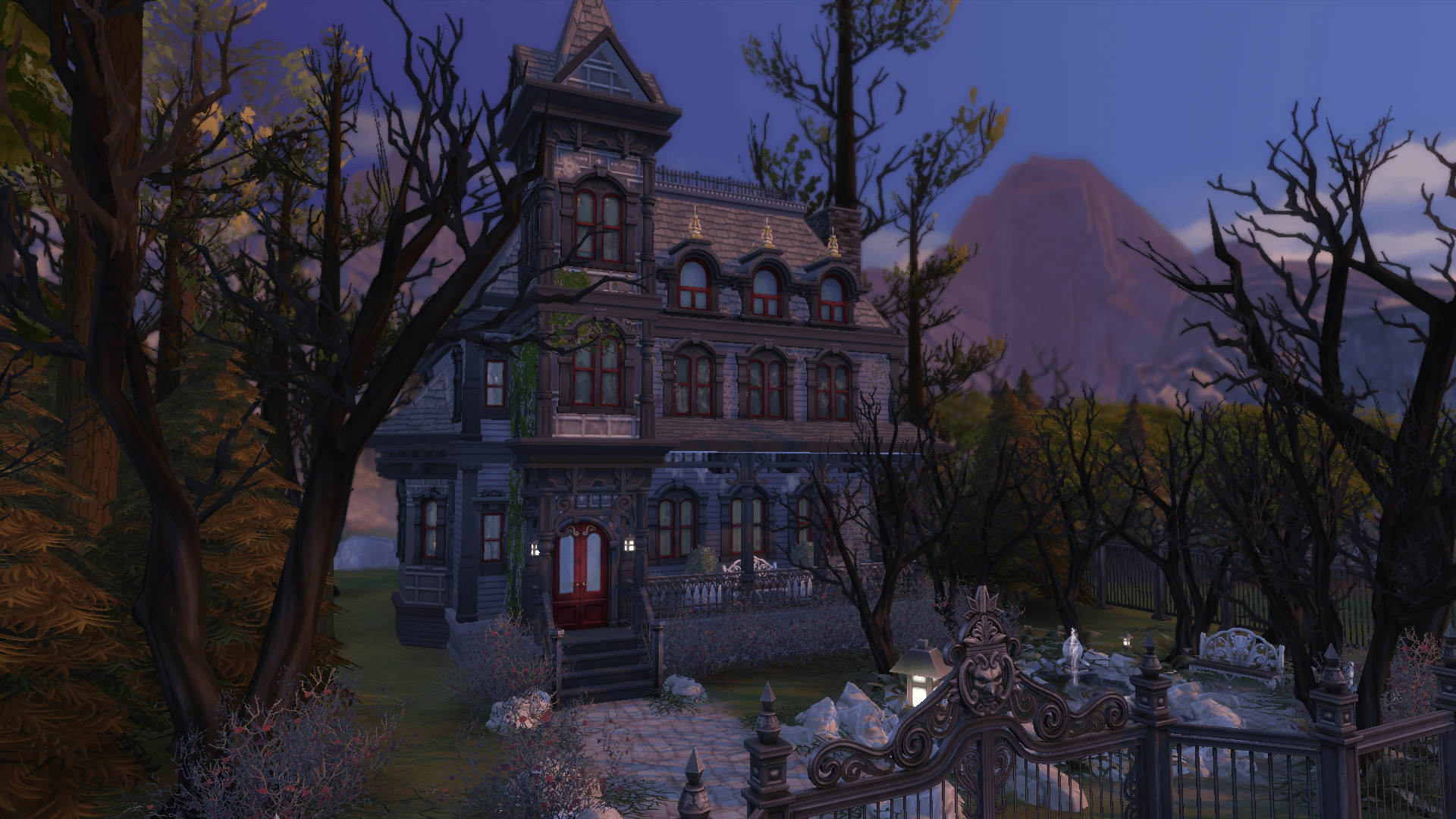 I tried to build a haunted house around Halloween but gave up because