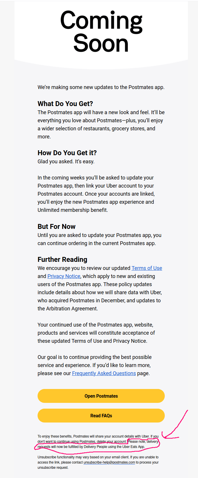 postmates fleet card lost Into A Large Microblog Diaporama