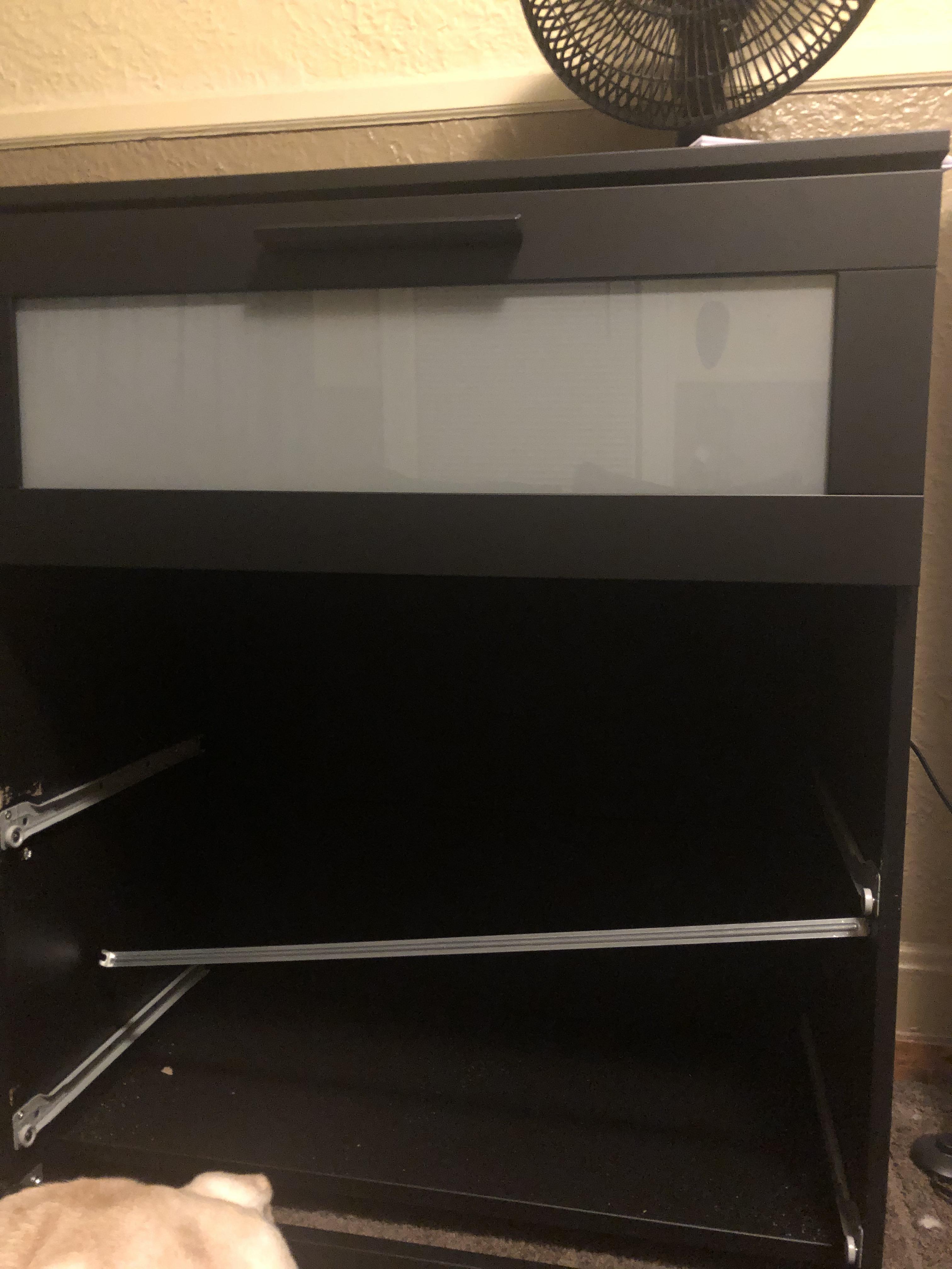 Spent 12 hours trying to put together an ikea dresser. i just broke one of the drawers on