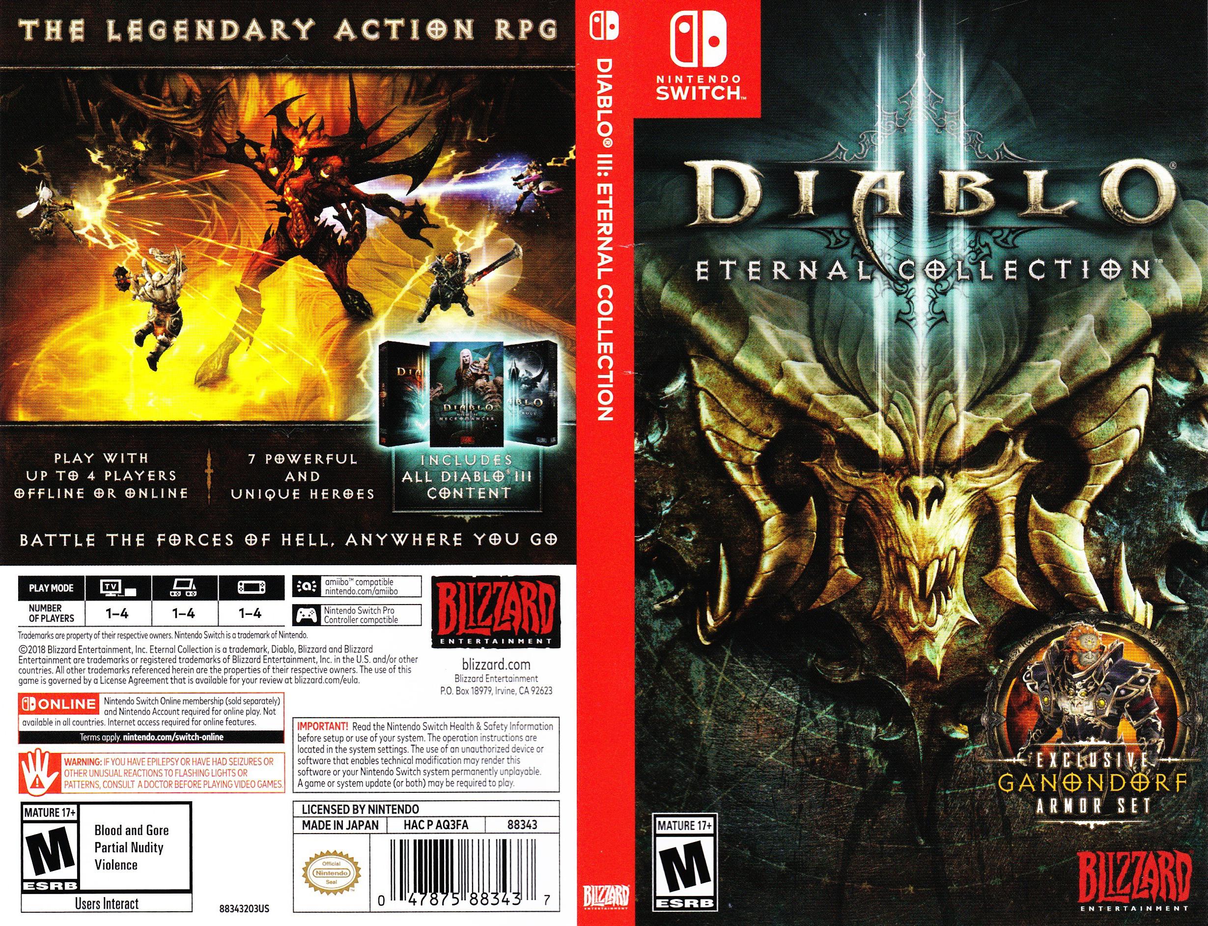 diablo 3 switch game Gran venta OFF63