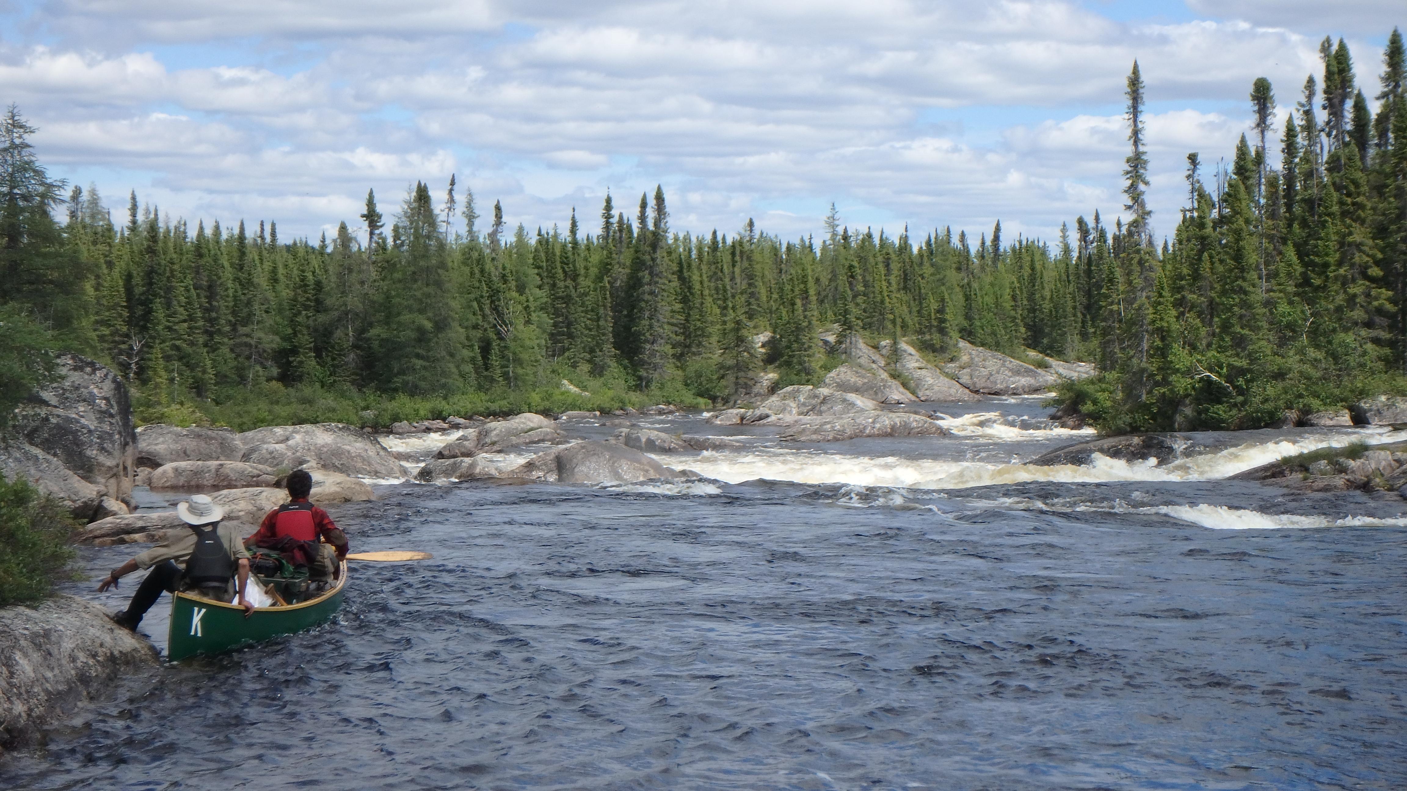 "I think we should portage" Day 27 of 40, Rivière des Antons, Baie