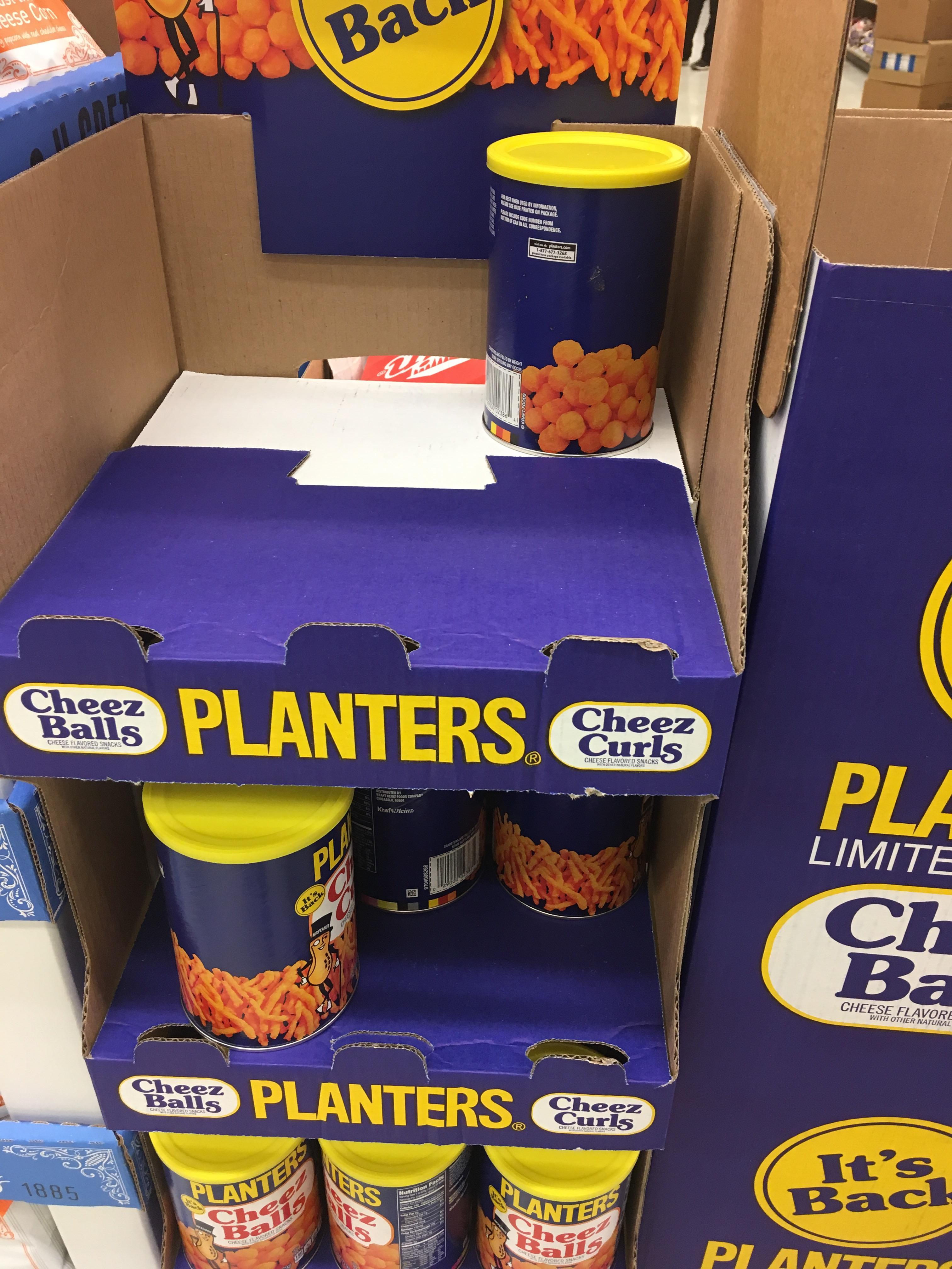 Planters Cheez Balls are back! nostalgia