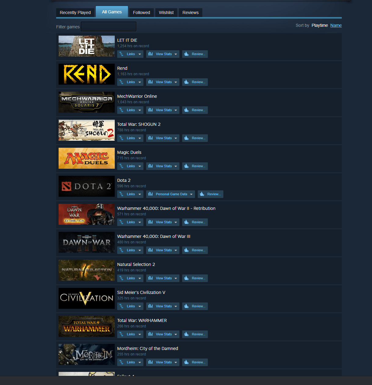 Let It Die is my most played game on steam out of 200+ games. LetItDie