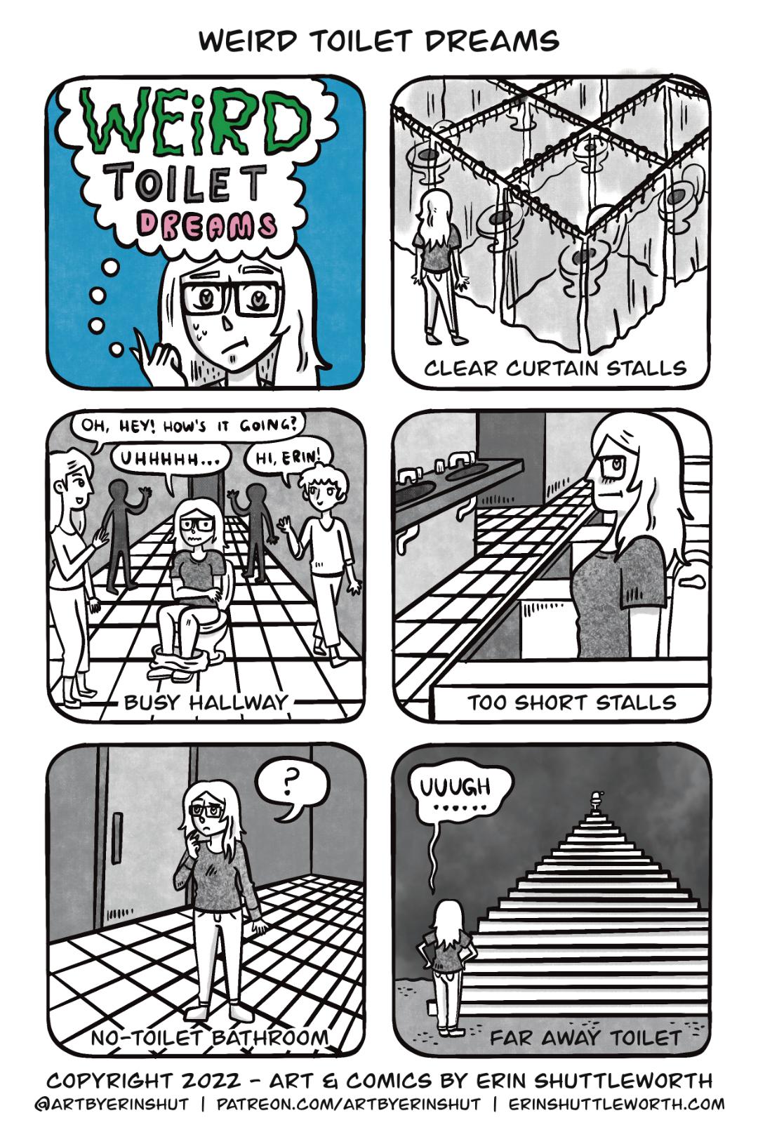 Weird Toilet Dreams [OC]