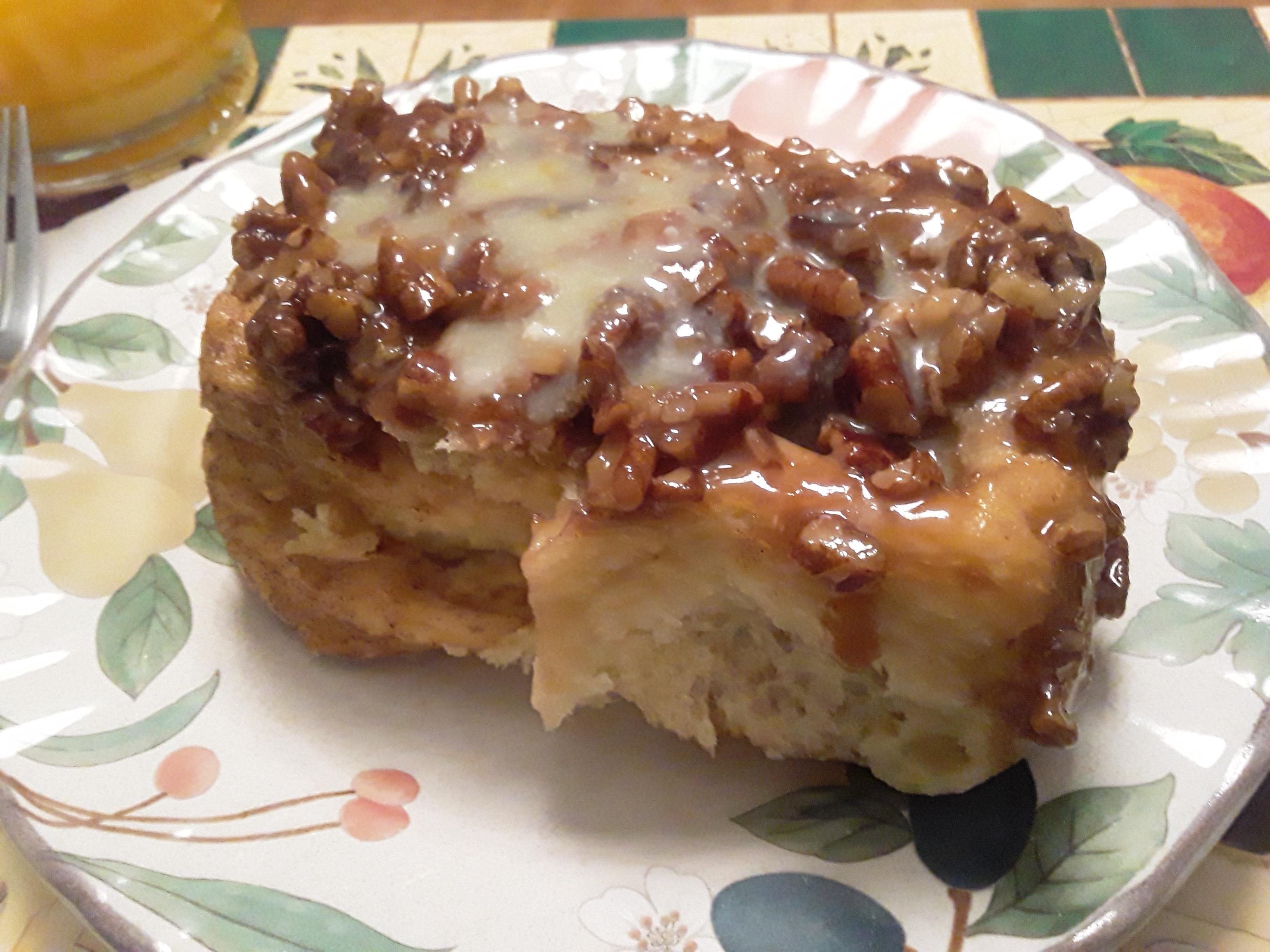 My wife made Kenji's sticky buns with orange cream cheese sauce this morning r/seriouseats