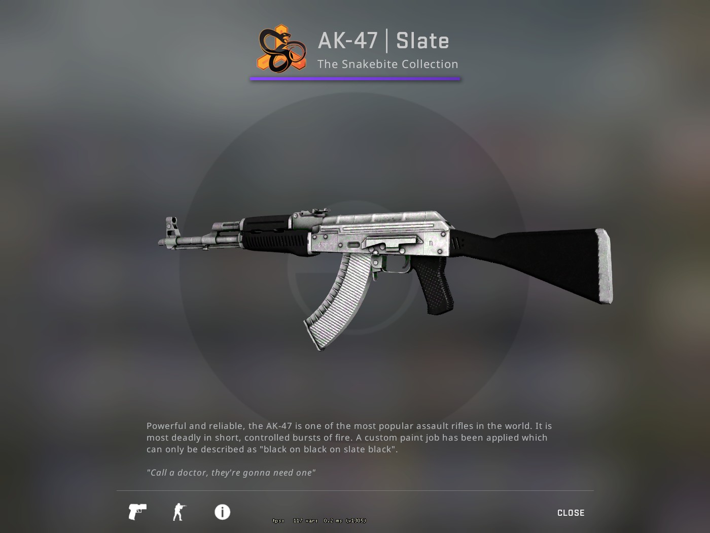 What is wrong with my ak Slate? I wanted an all black one not a Panda