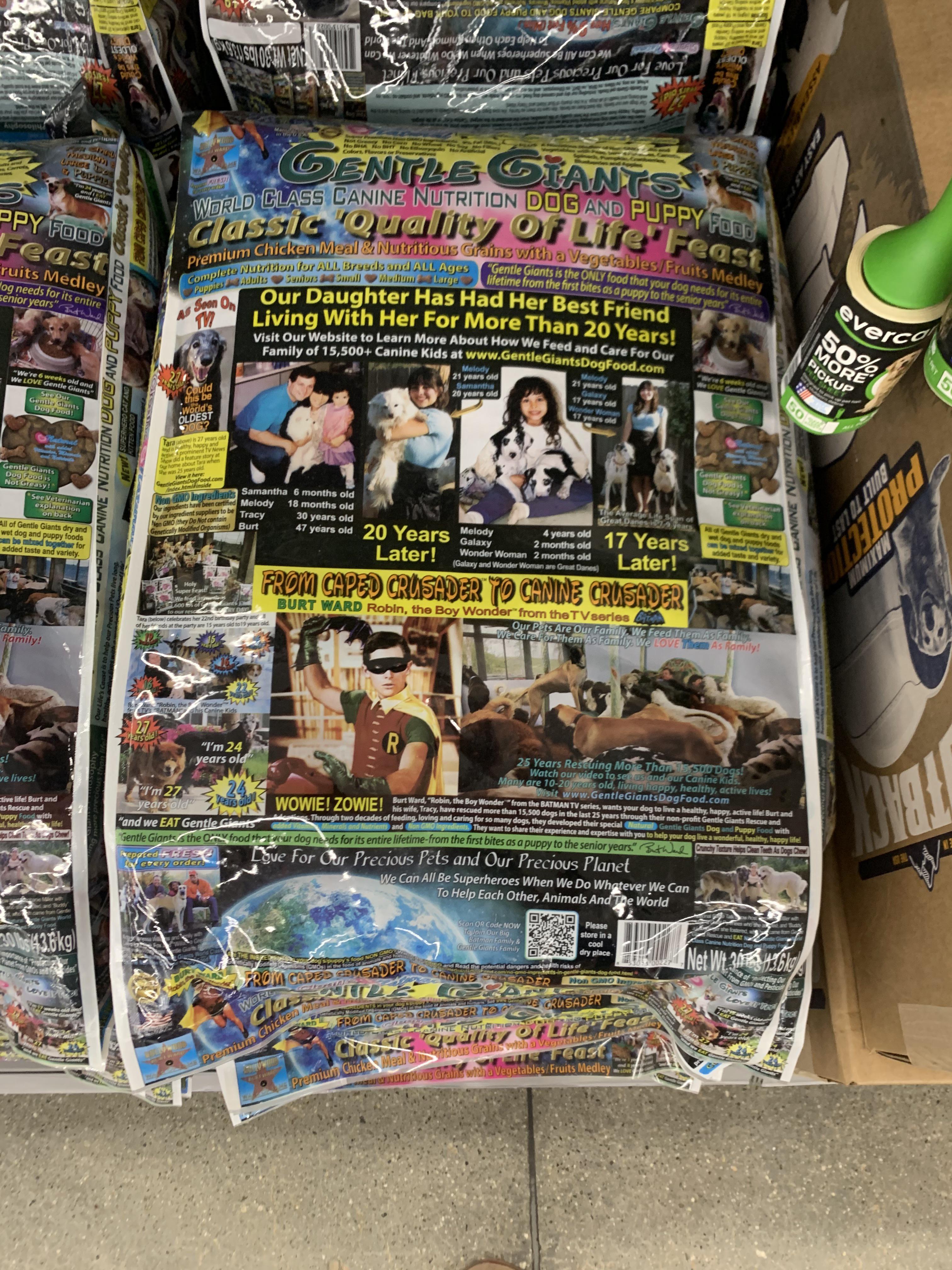 Does Walmart Sell Gentle Giant Dog Food