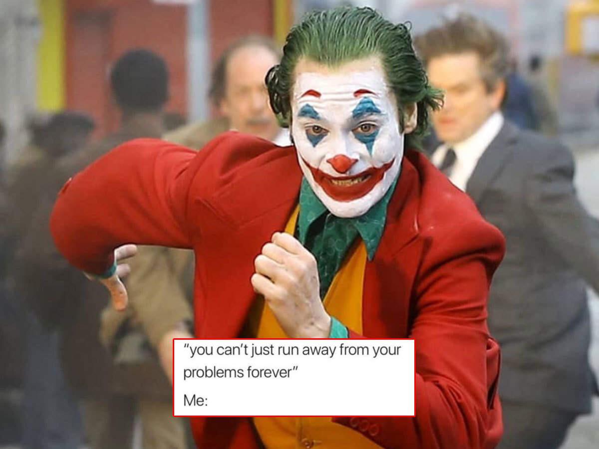 Or can I run away r/joker