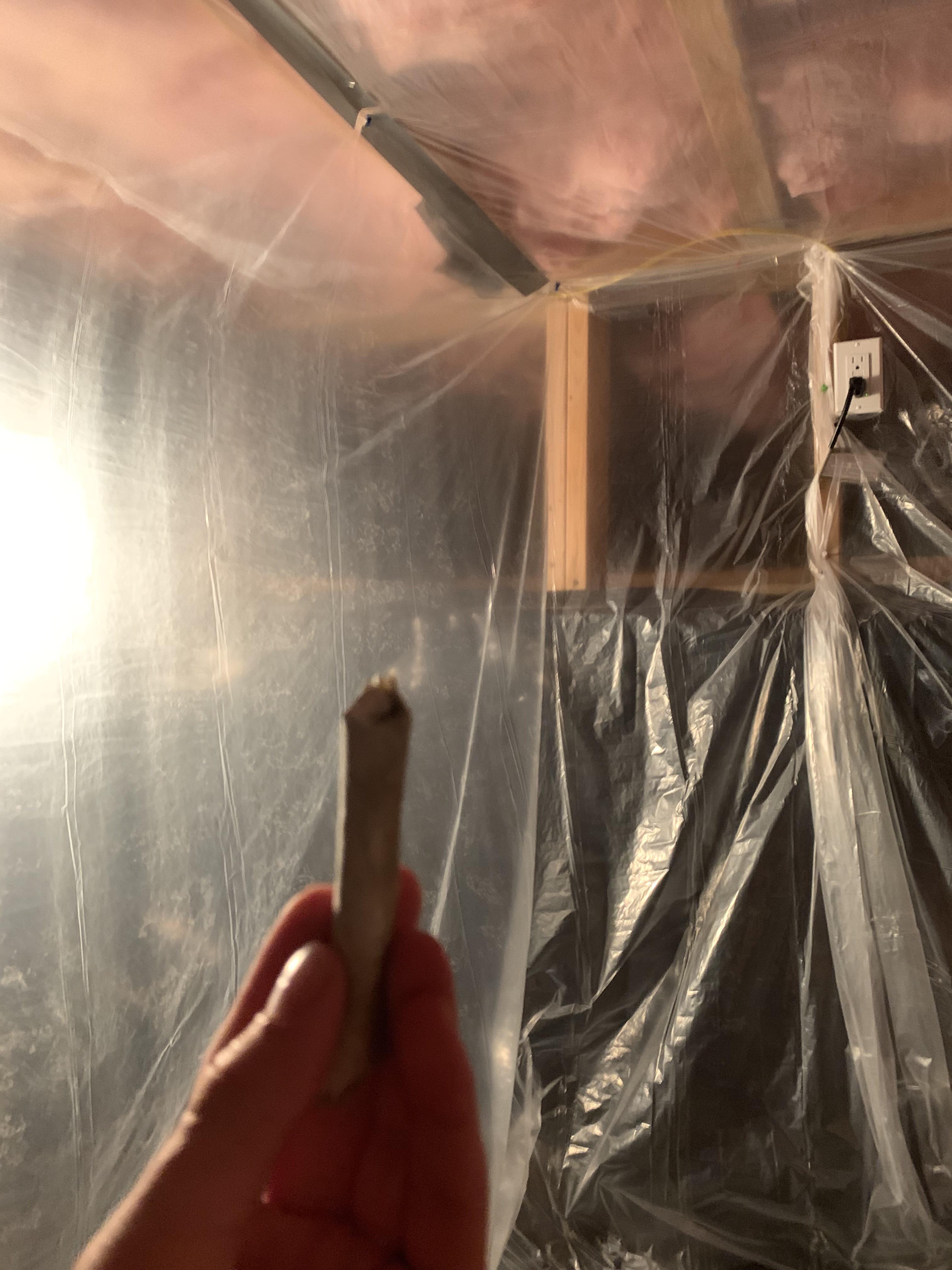 Homemade hotbox room r/trees