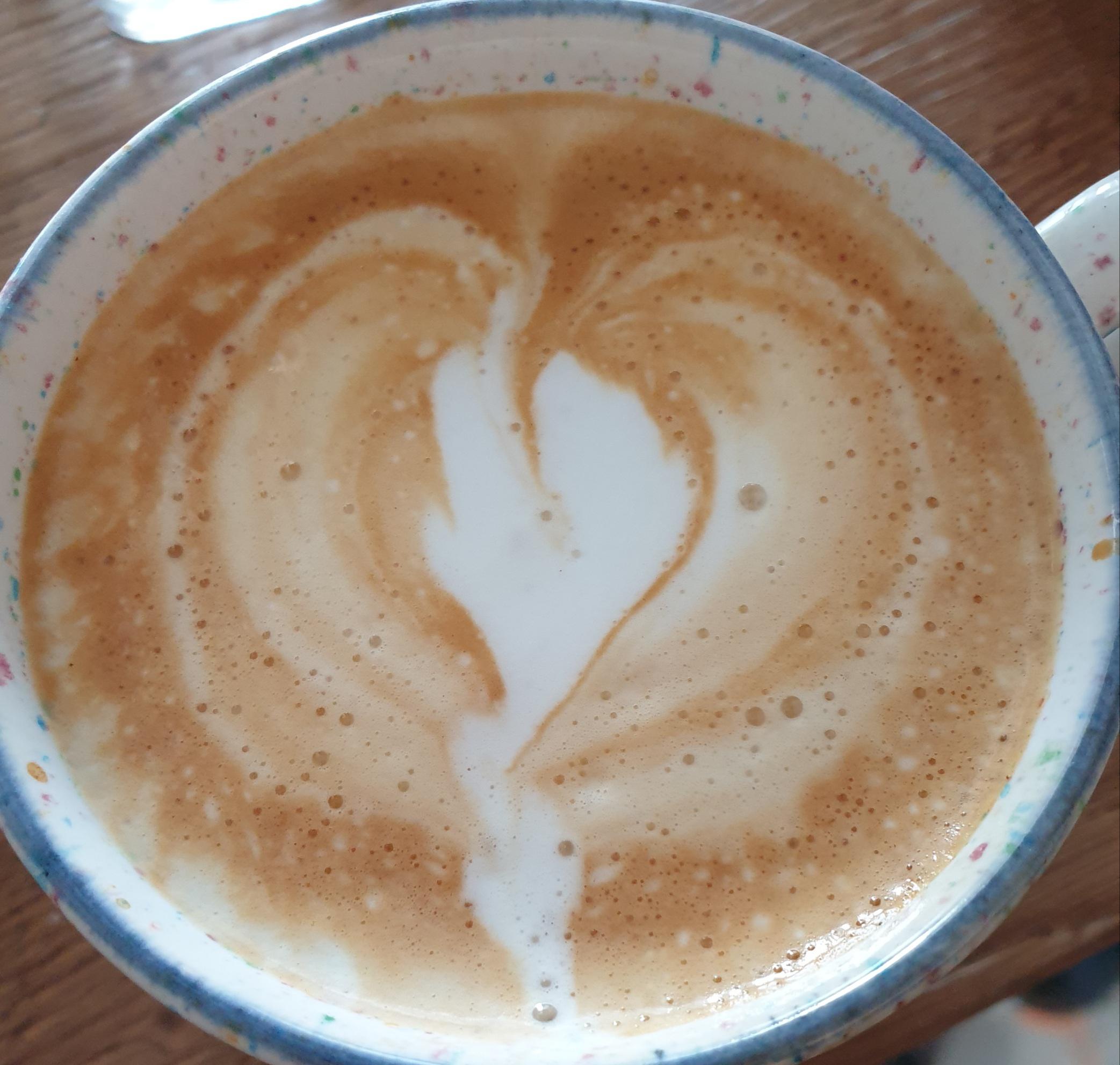 After 3 months, slowly improving my latte art skills. pls advise how I