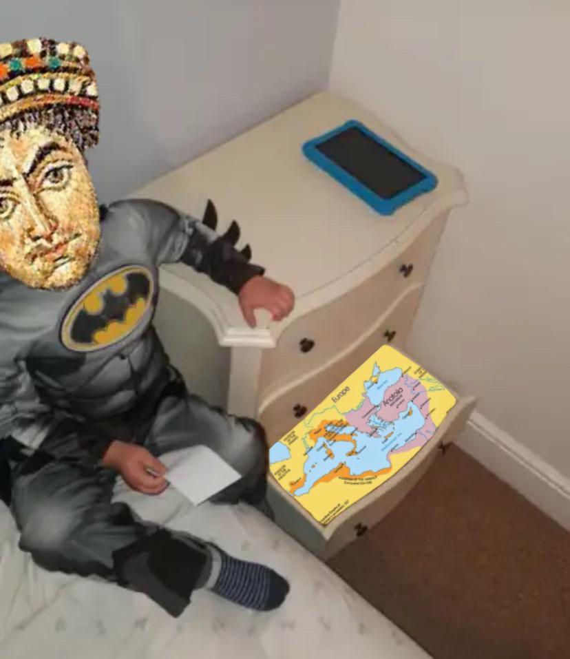 Mom found the Renovatio imperii drawer 🥲 ByzantineMemes