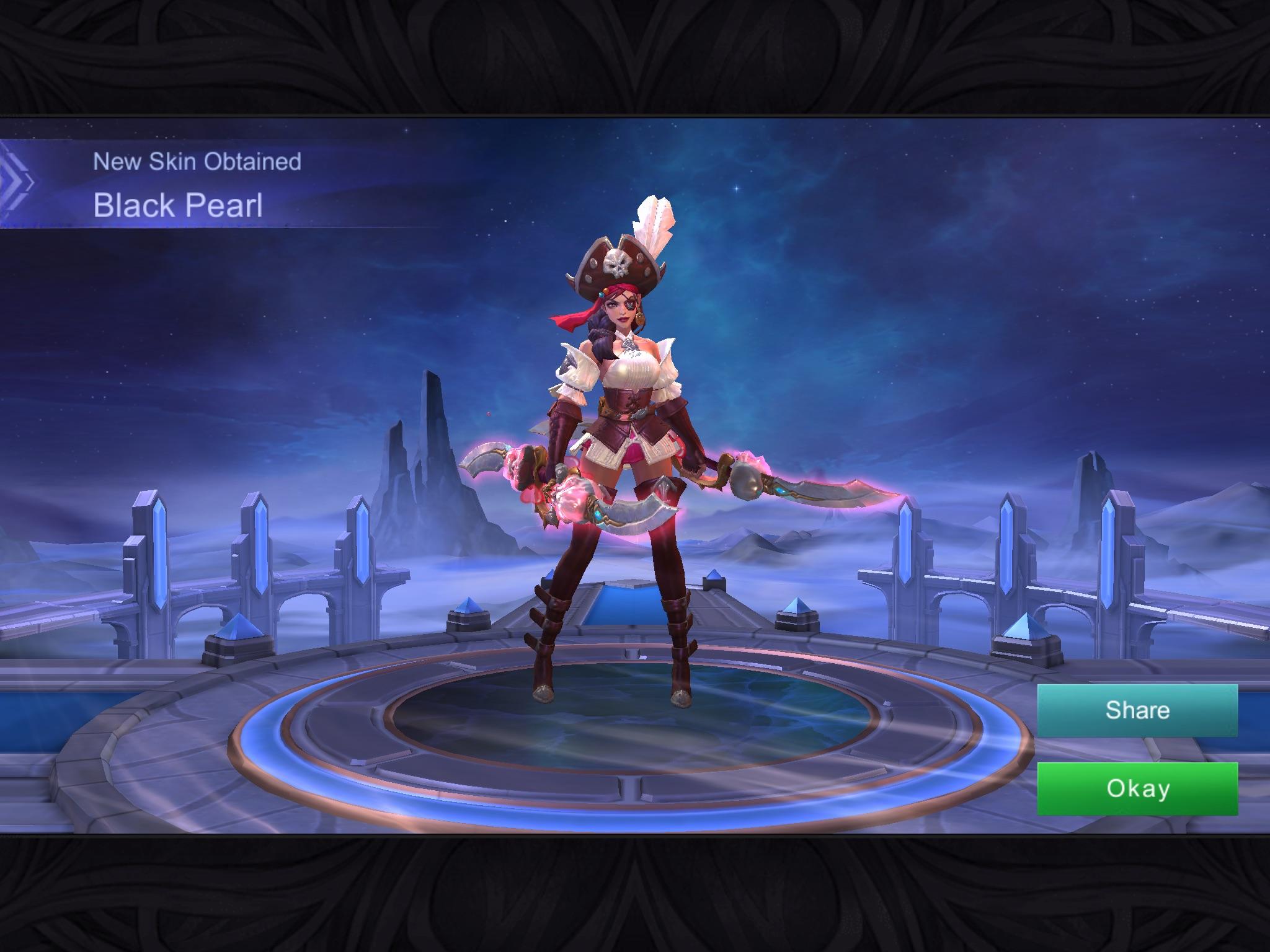 Mobile Legends Karina Black Pearl Wallpaper Game Wallpapers