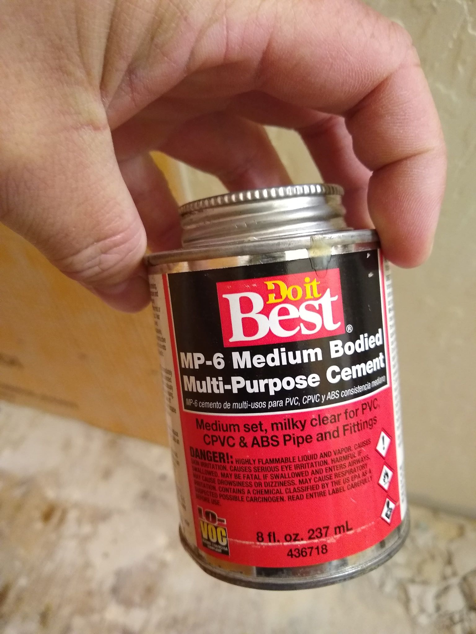 Settle a Dispute Should This Be Used to Join ABS to PVC? (Explanation