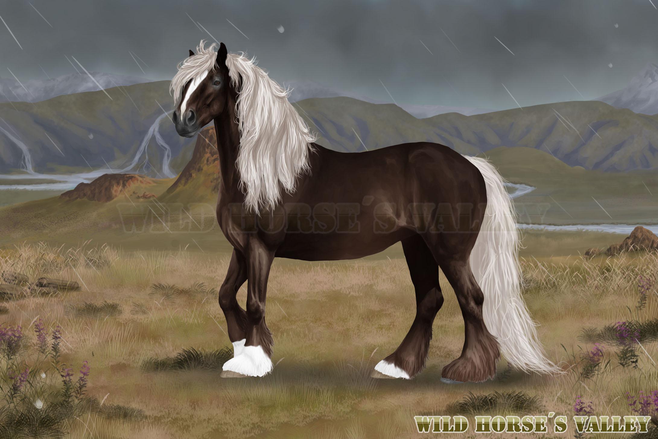 Flaxen Liver Chestnut for Wild Horse's Valley r/Horses