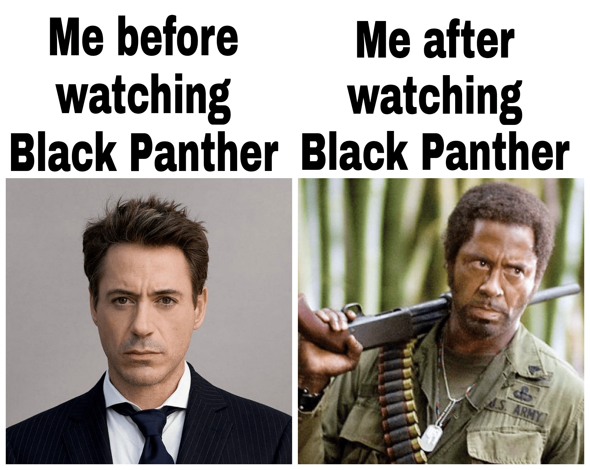 I saw Black Panther yesterday memes