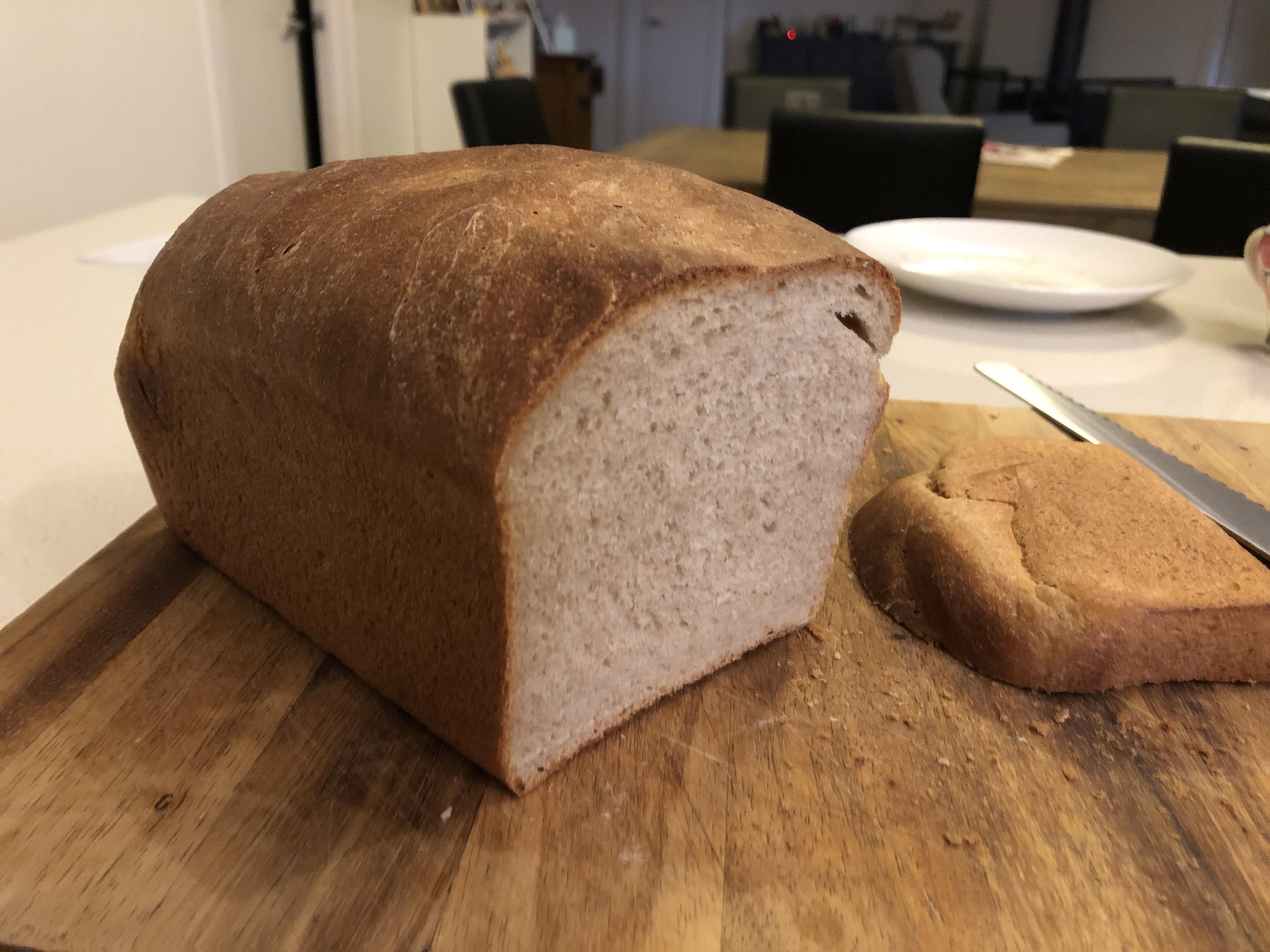 1/4 rye sandwich loaf r/Breadit