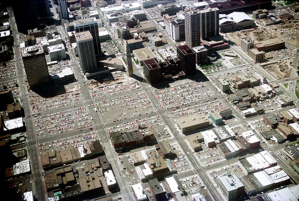 Downtown Denver in the 1970s r/urbanplanning
