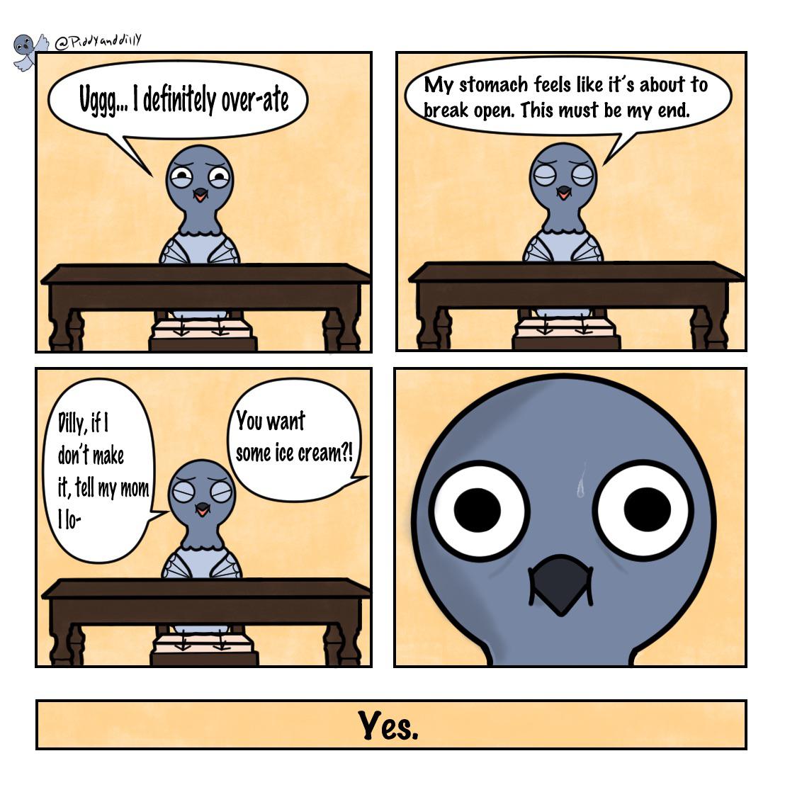 [OC] There’s always room for desert