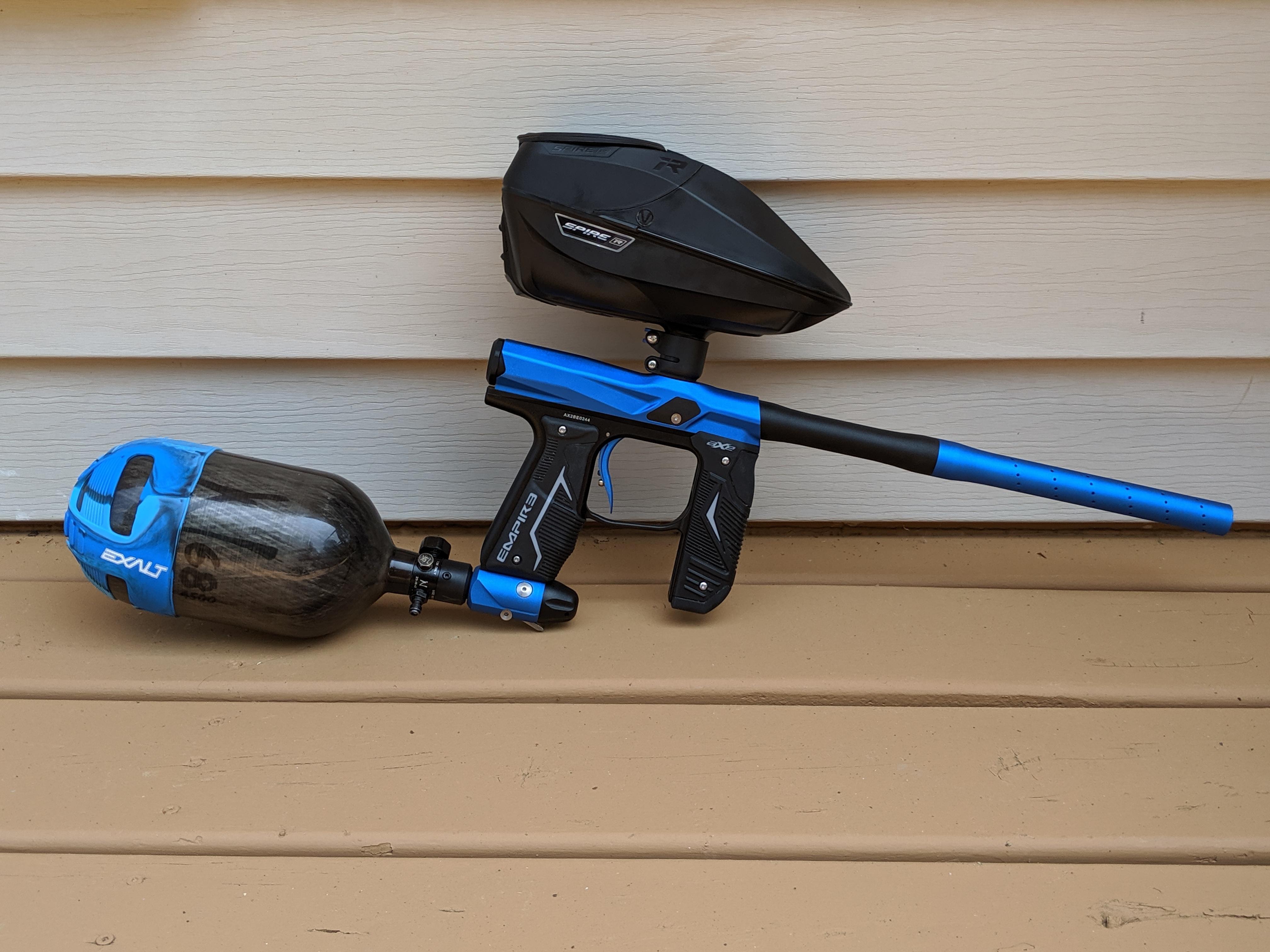 Just got back into paintball with this setup after 12 years out! r