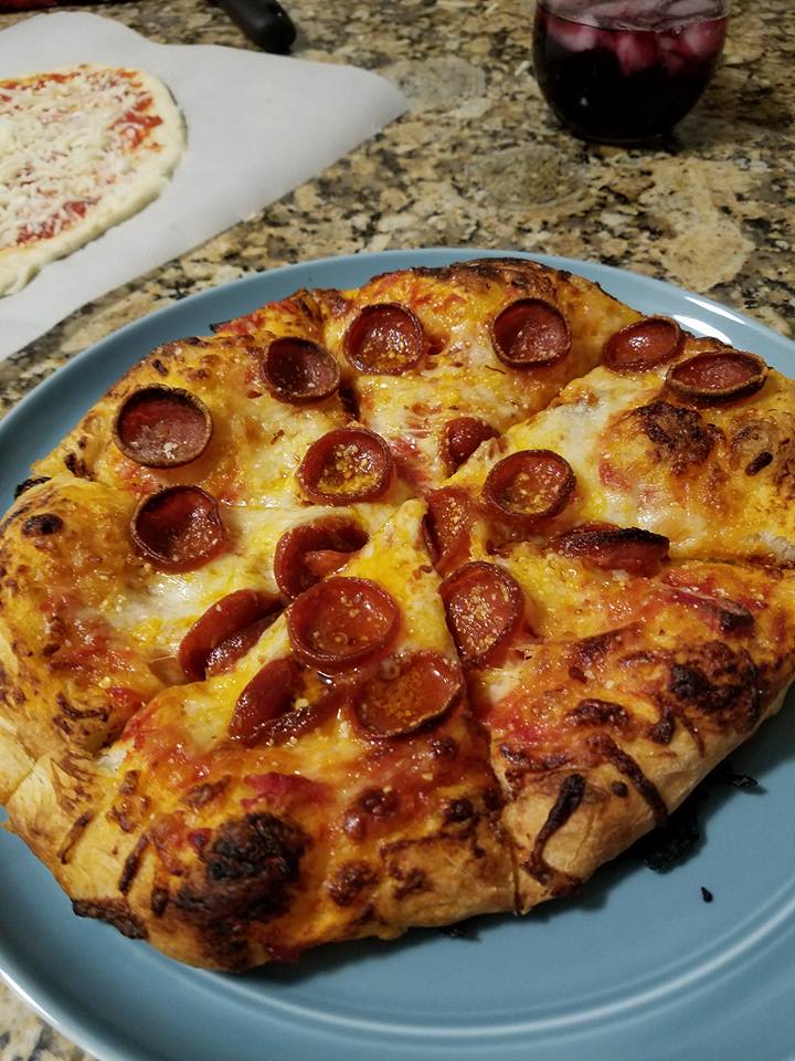 Very basic pepperoni. Western New York style. r/Pizza