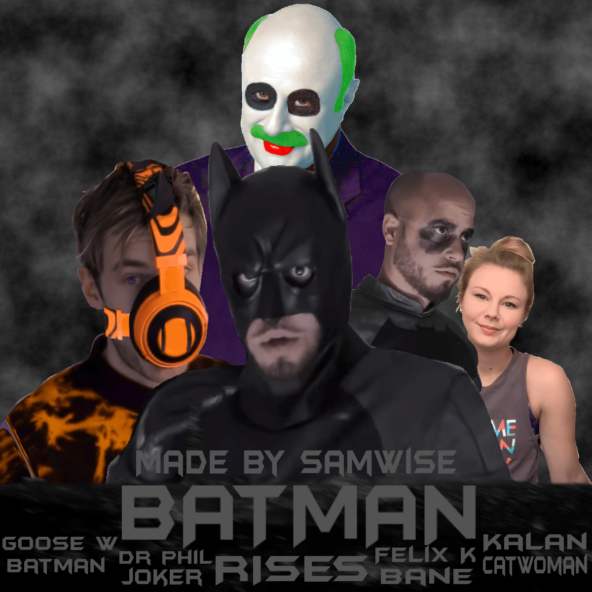 The New BATMAN Movie Poster PewdiepieSubmissions