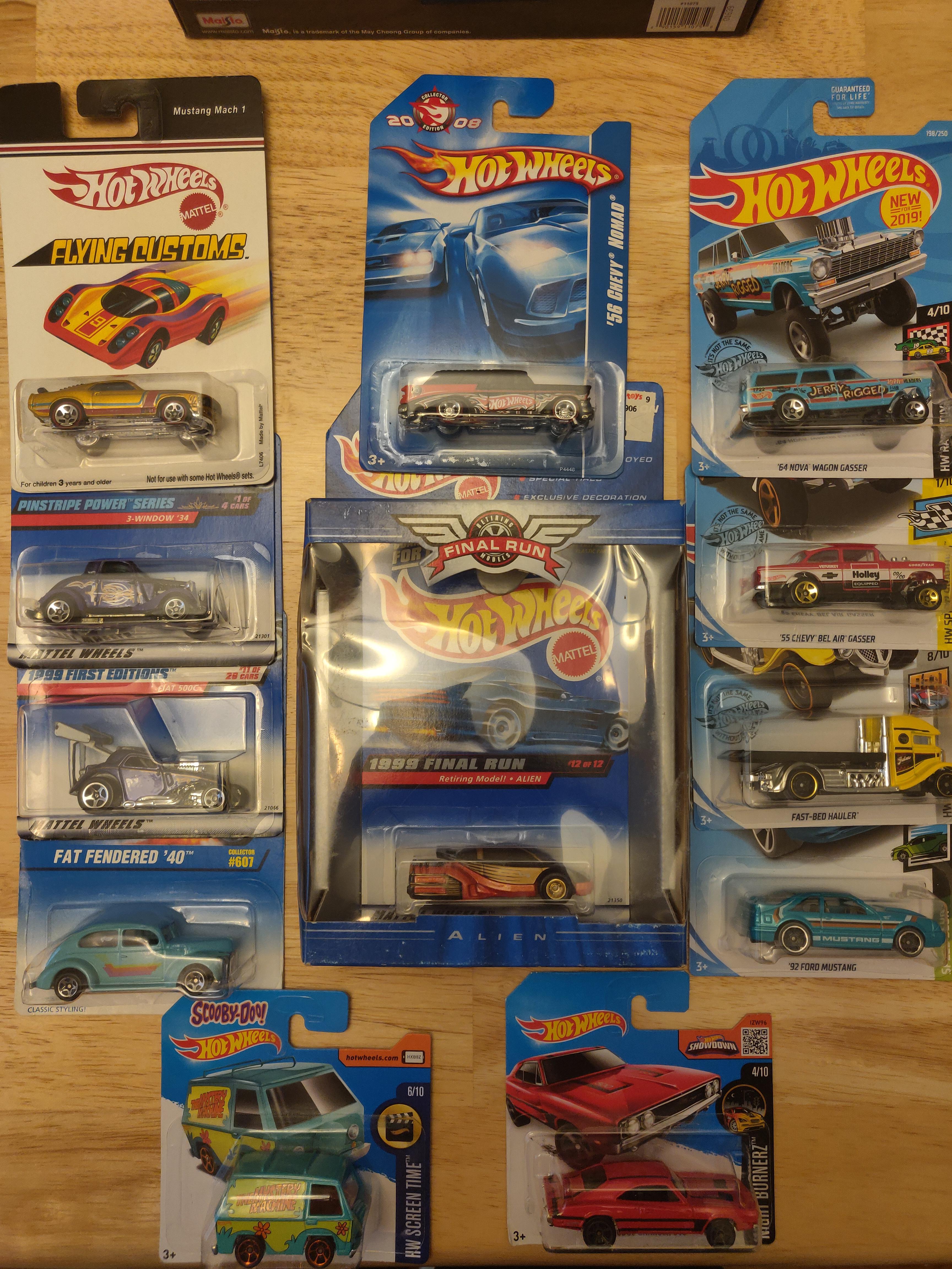 Today's haul from St Louis Hot Wheels and DieCast collector show r