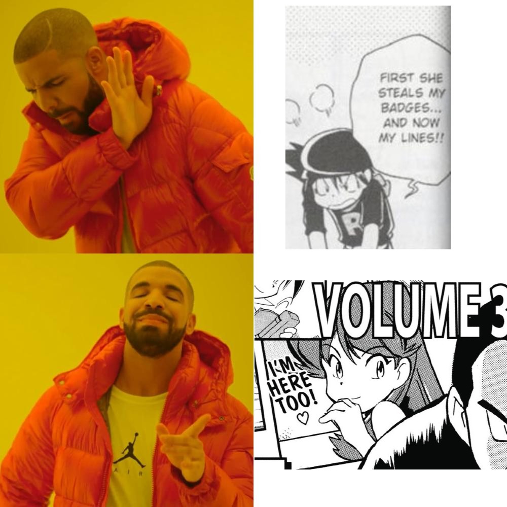 gold might have 20 pokemon, but can he break the fourth wall? pokespe