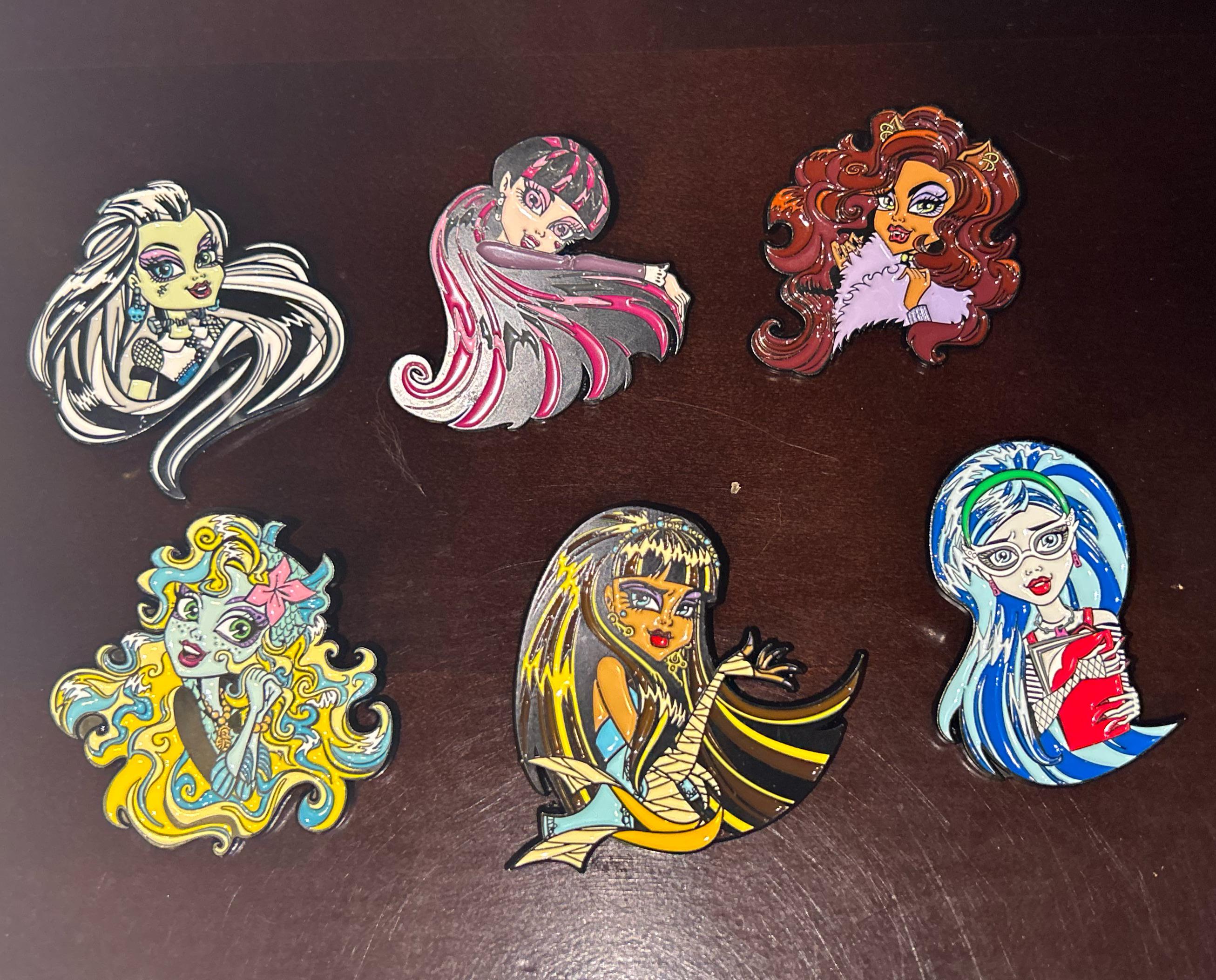 Monster high pins complete ! r/MonsterHigh