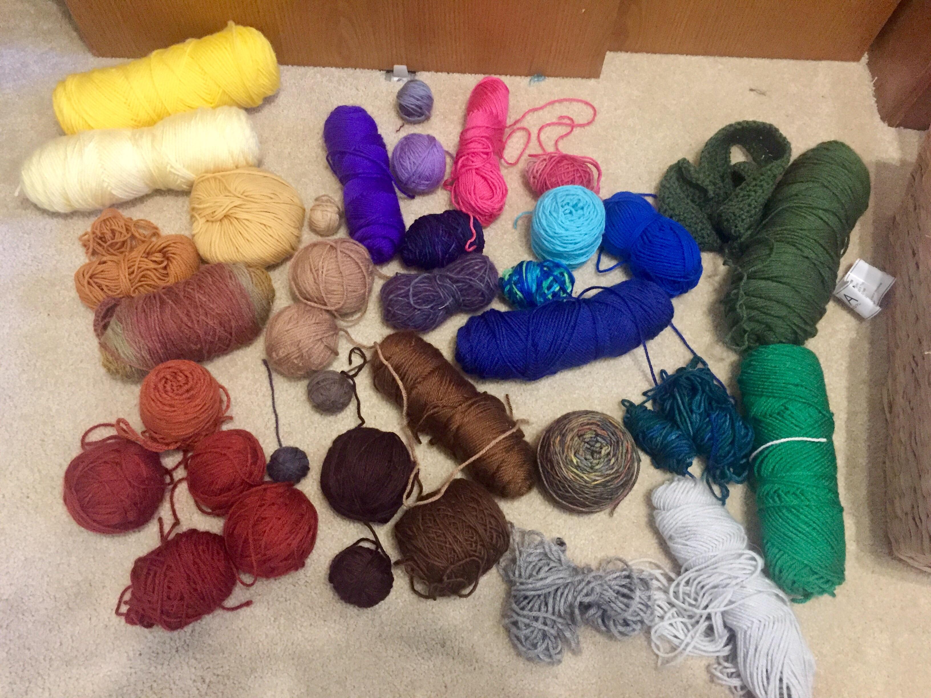 Stash Buster Blanket...could it work? r/crochet