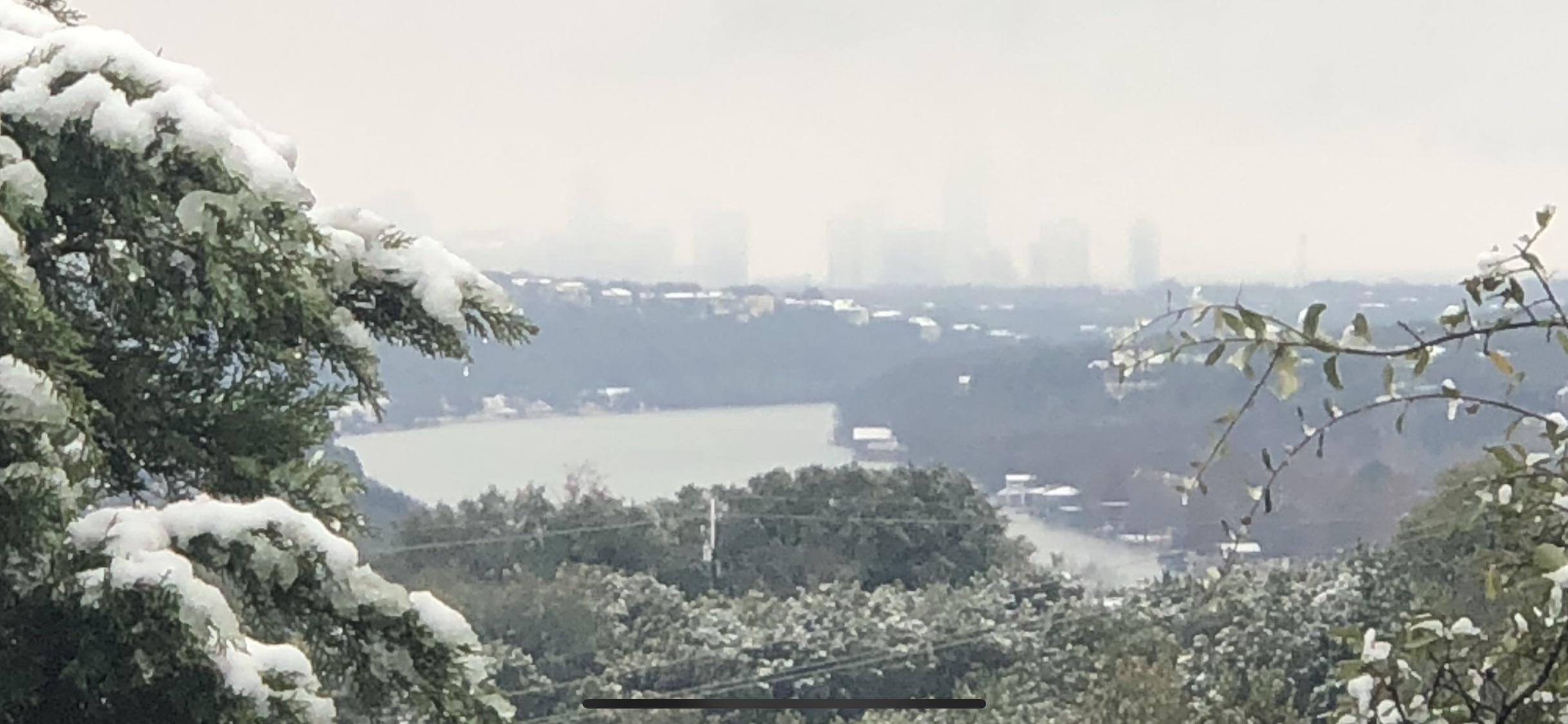 Snowy West Austin r/Austin