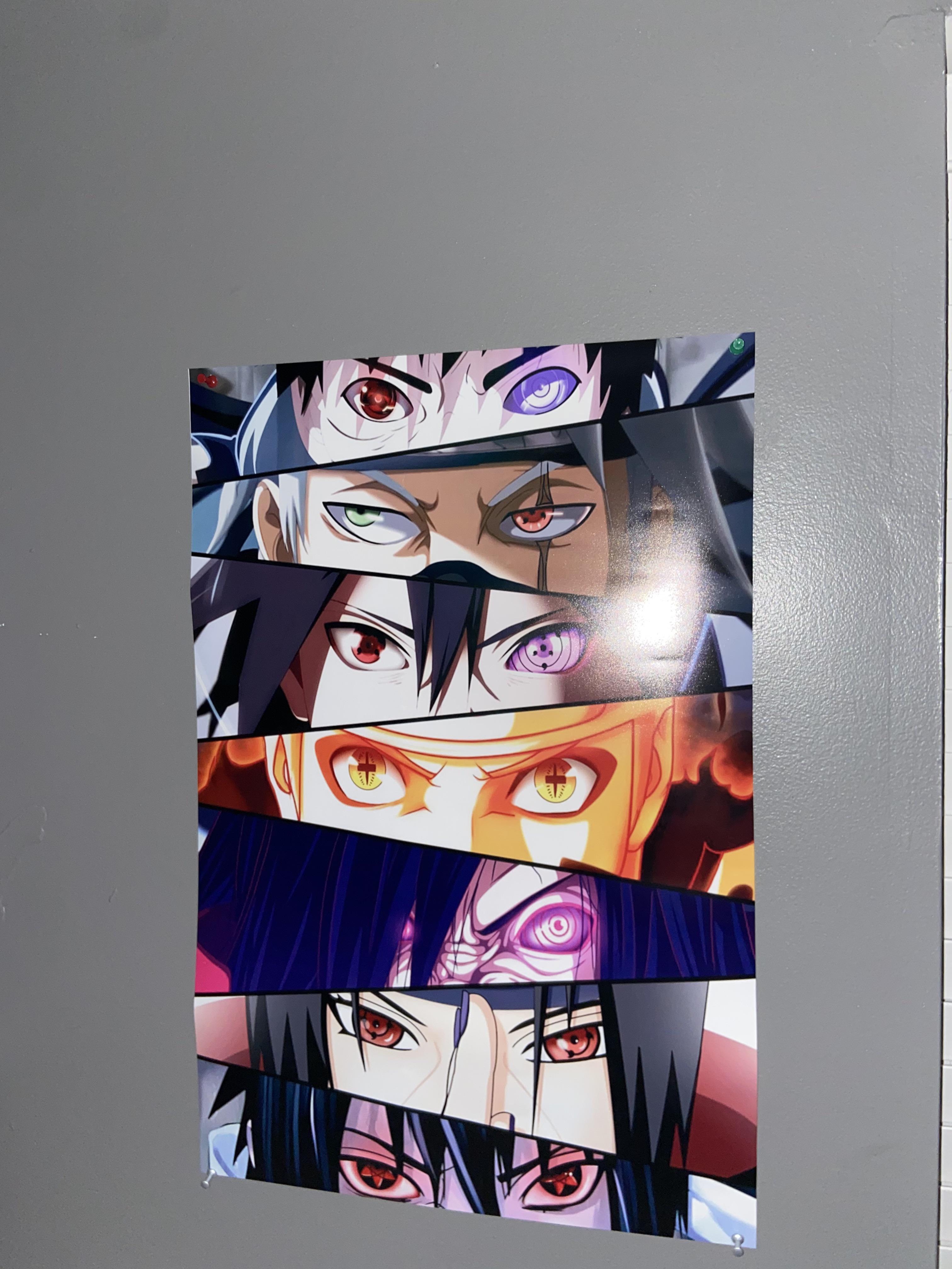 Naruto poster came in! From etsy. r/Naruto