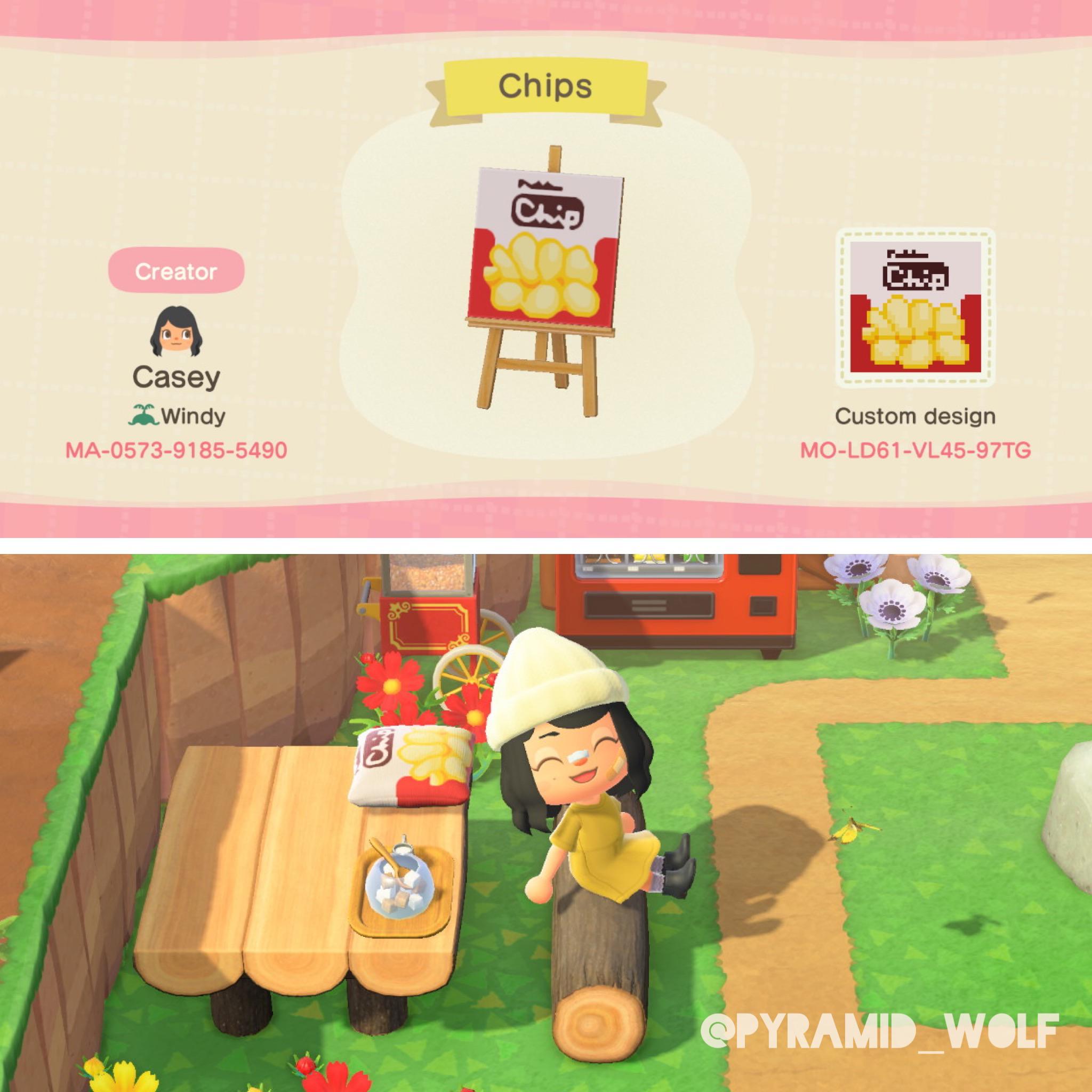 Designed my own potato chip bag ac_newhorizons