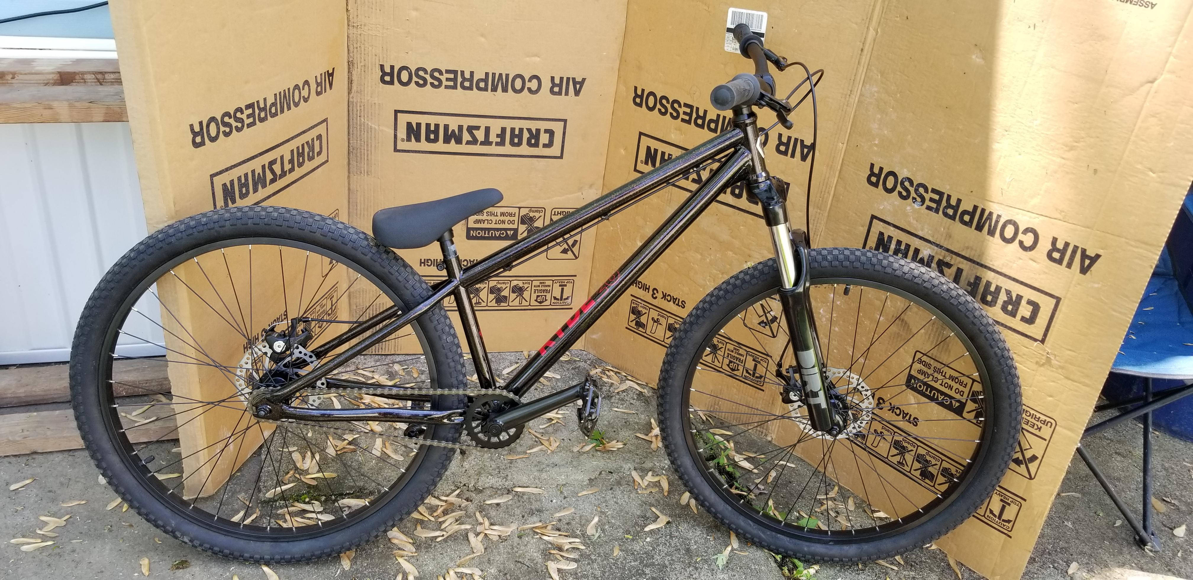 Just finished setting up my brand new bike, the Norco Ryde 26! Fork