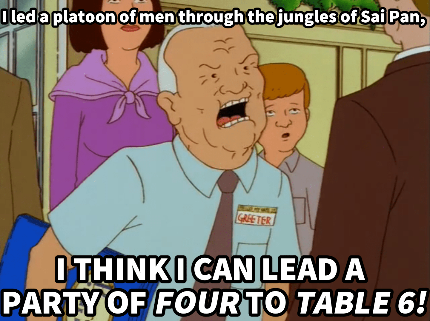 Probably my favorite Cotton quote. r/KingOfTheHill