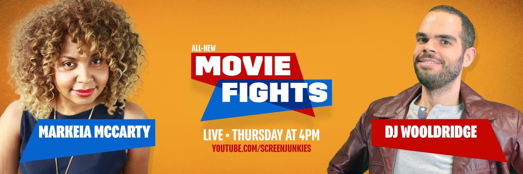 DJ is going to be fighting on Movie Fights again tonight! Tune into
